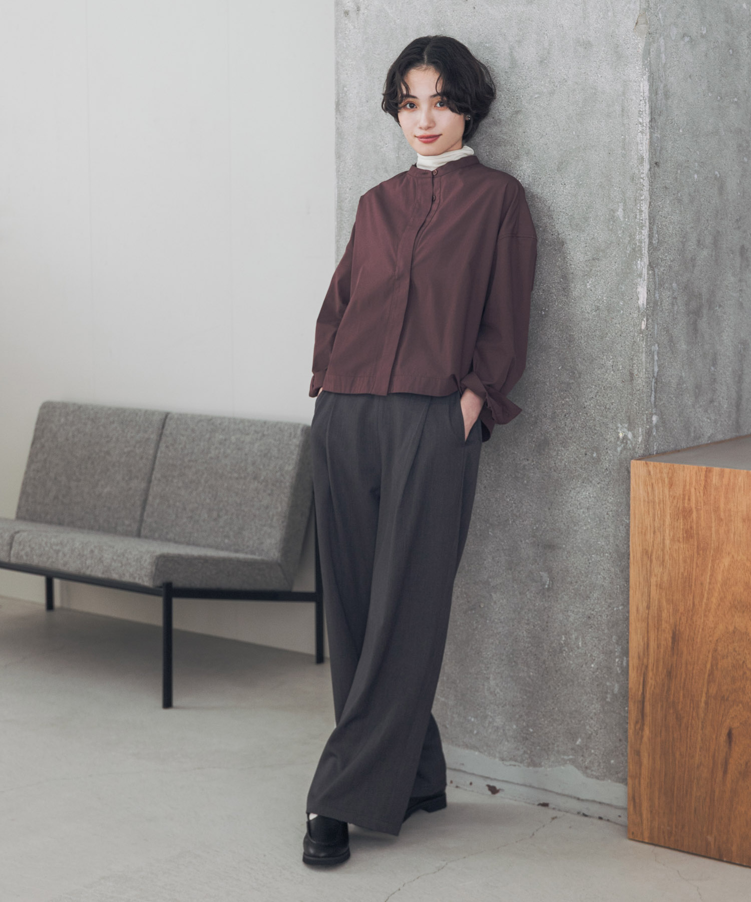 身長：169cm サイズ：L