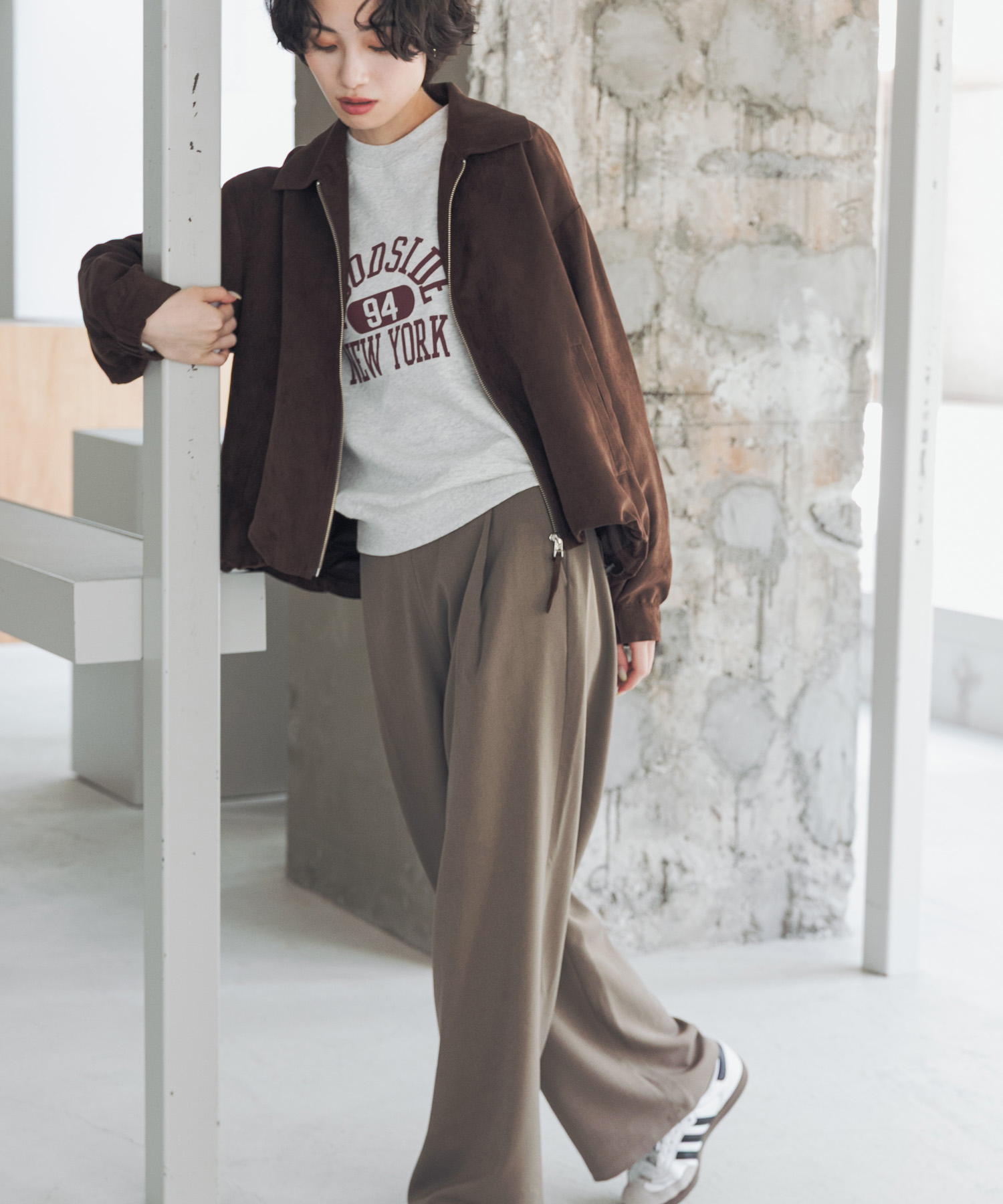 身長：169cm サイズ：L