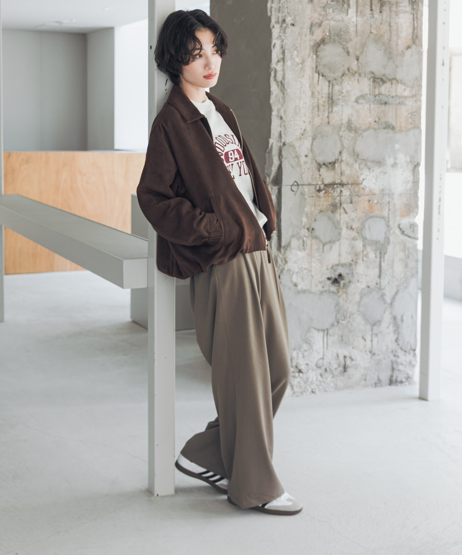 身長：169cm サイズ：L