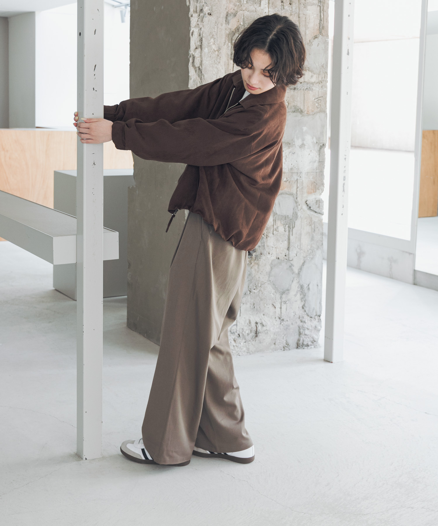 身長：169cm サイズ：L