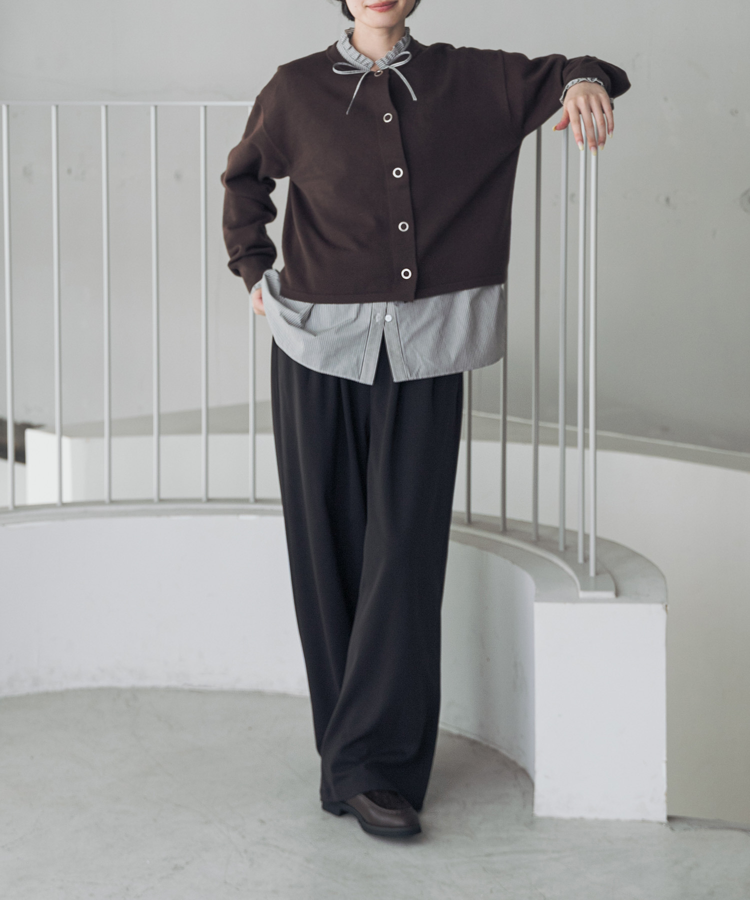 身長：169cm サイズ：L