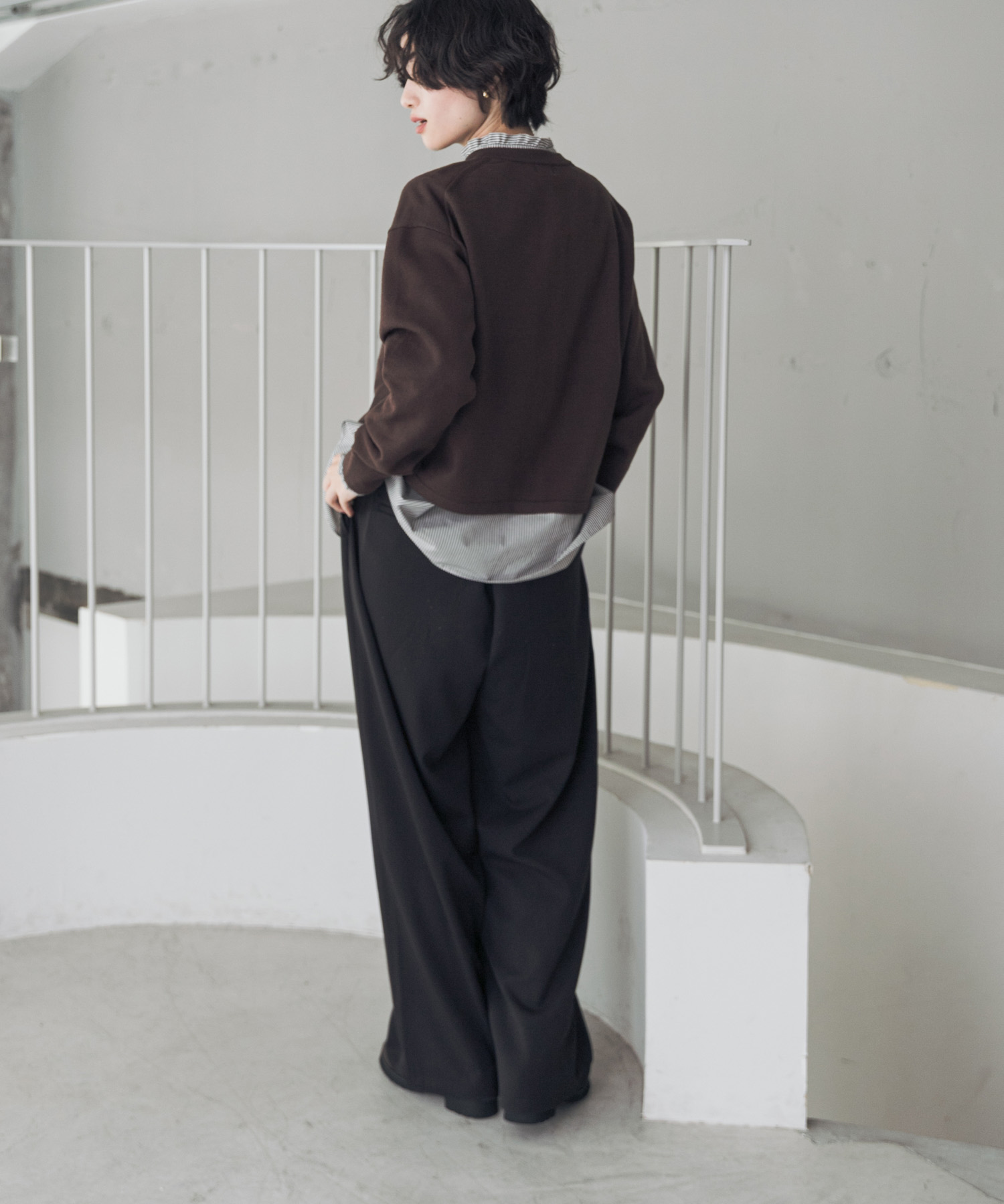 身長：169cm サイズ：L