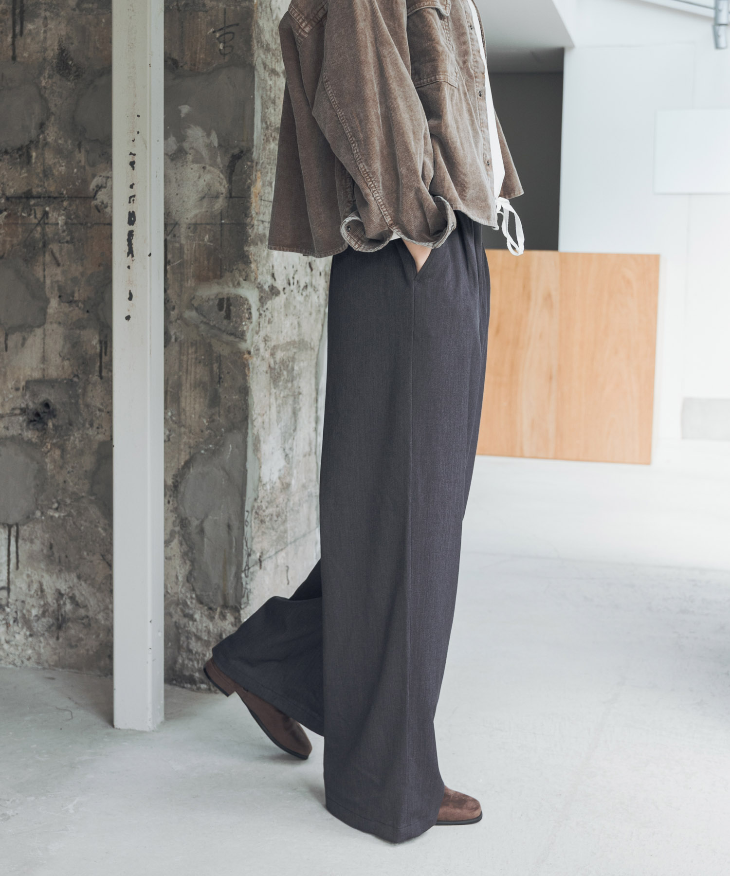 身長：169cm サイズ：L