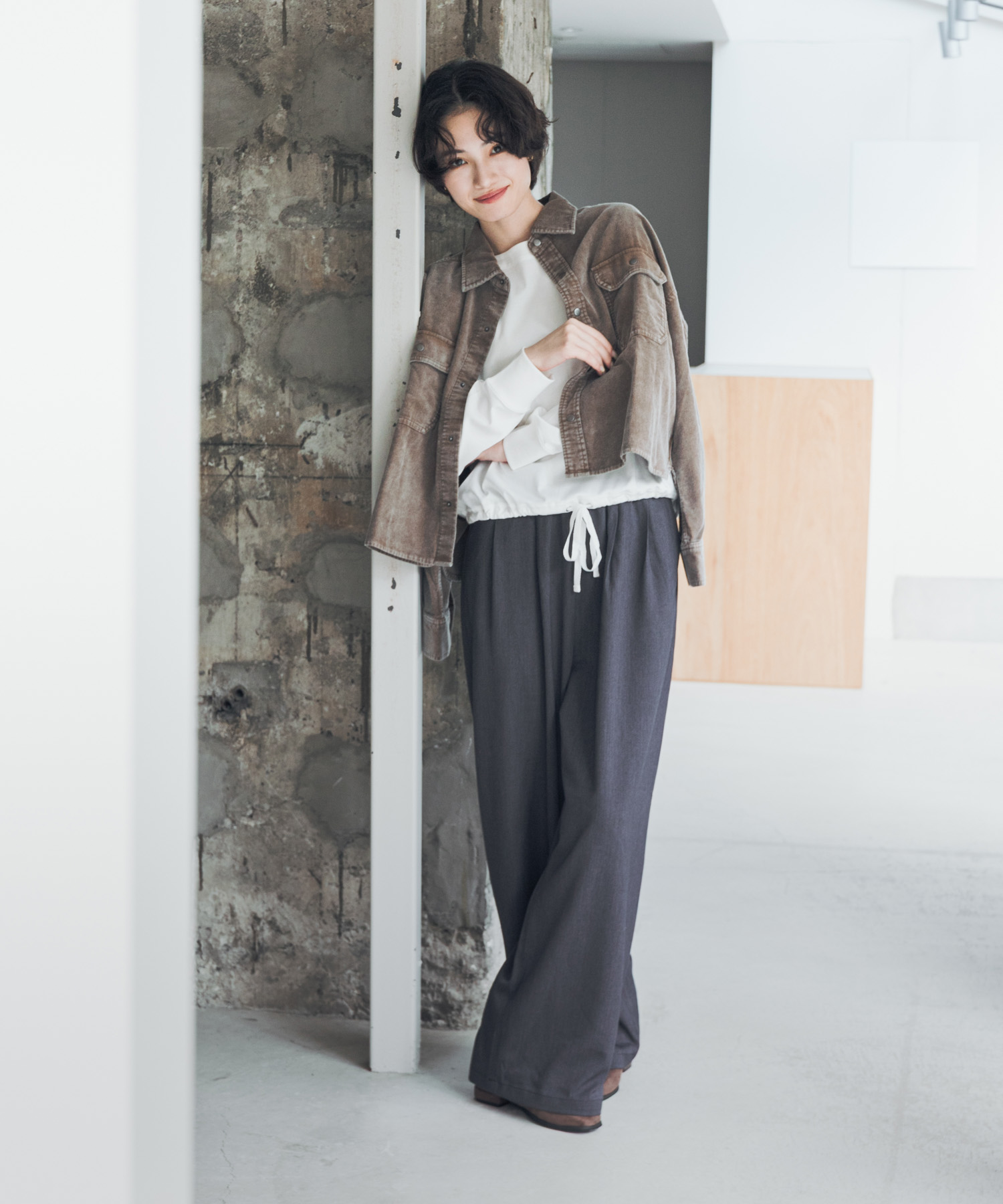 身長：169cm サイズ：L