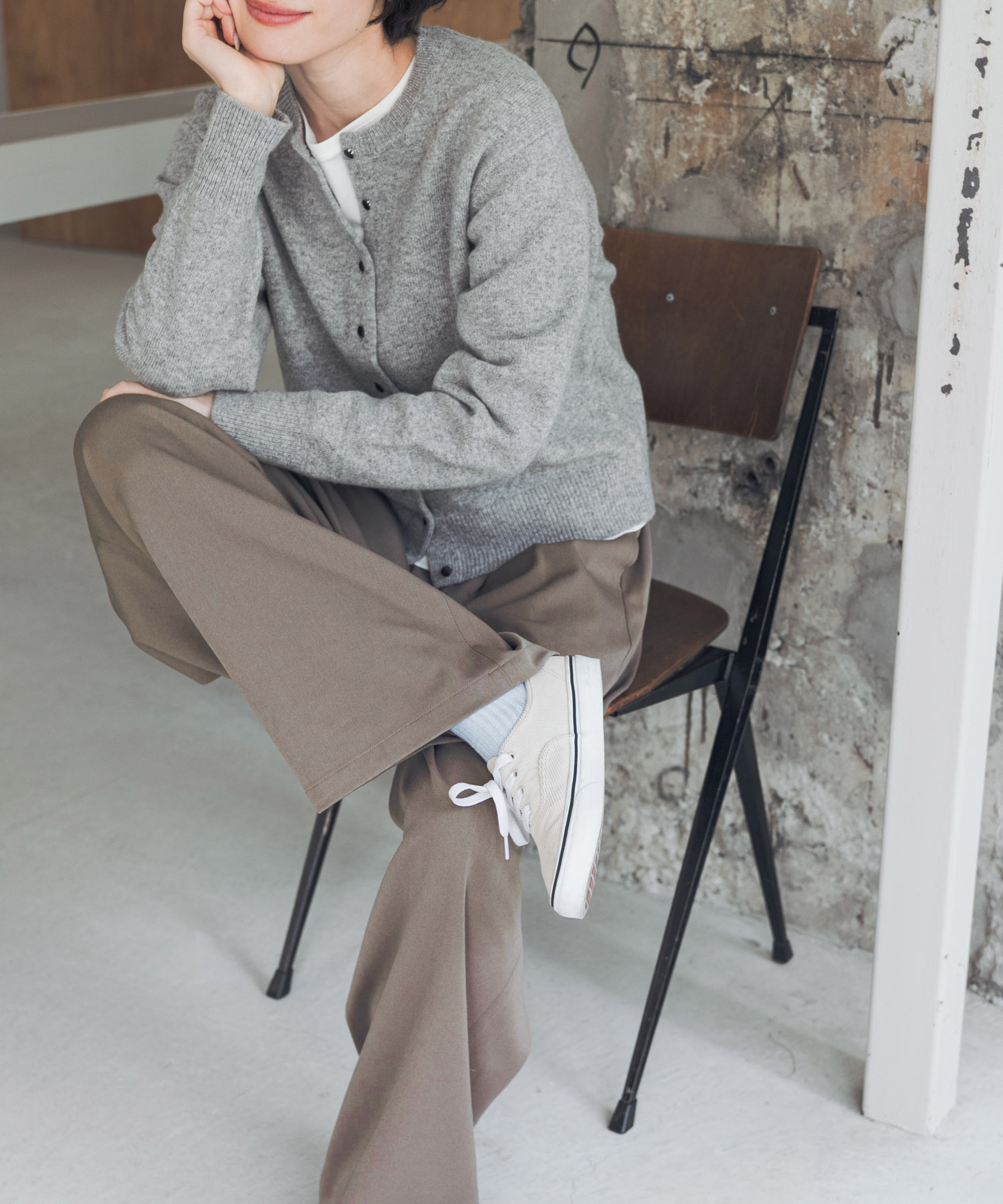 身長：169cm サイズ：L