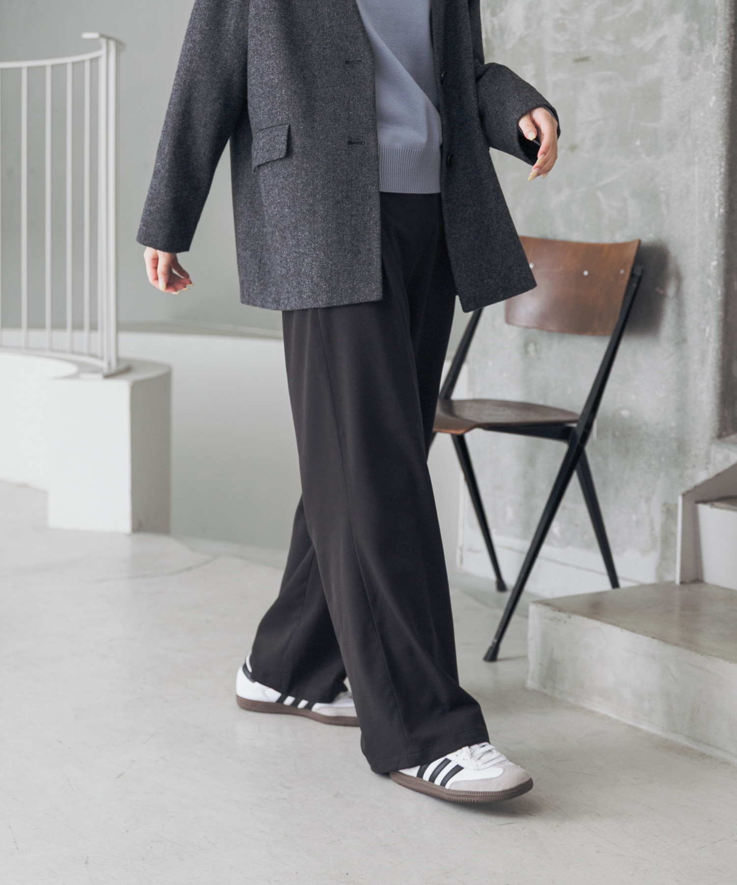 身長：169cm サイズ：L