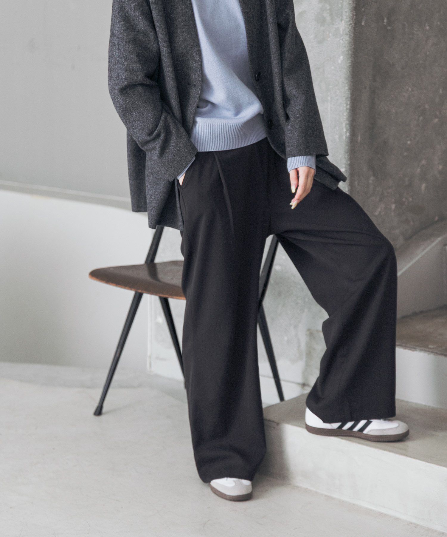 身長：169cm サイズ：L
