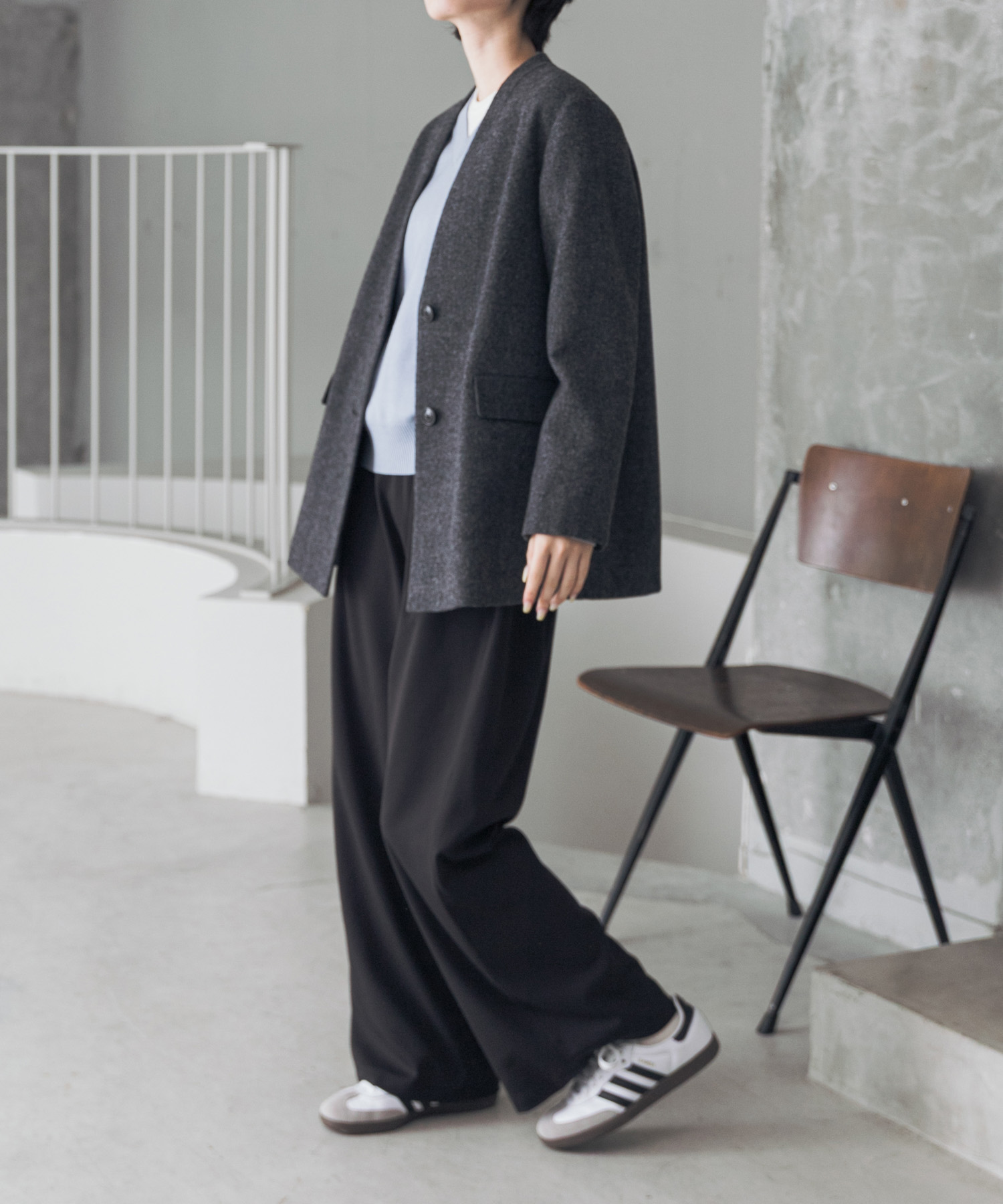 身長：169cm サイズ：L