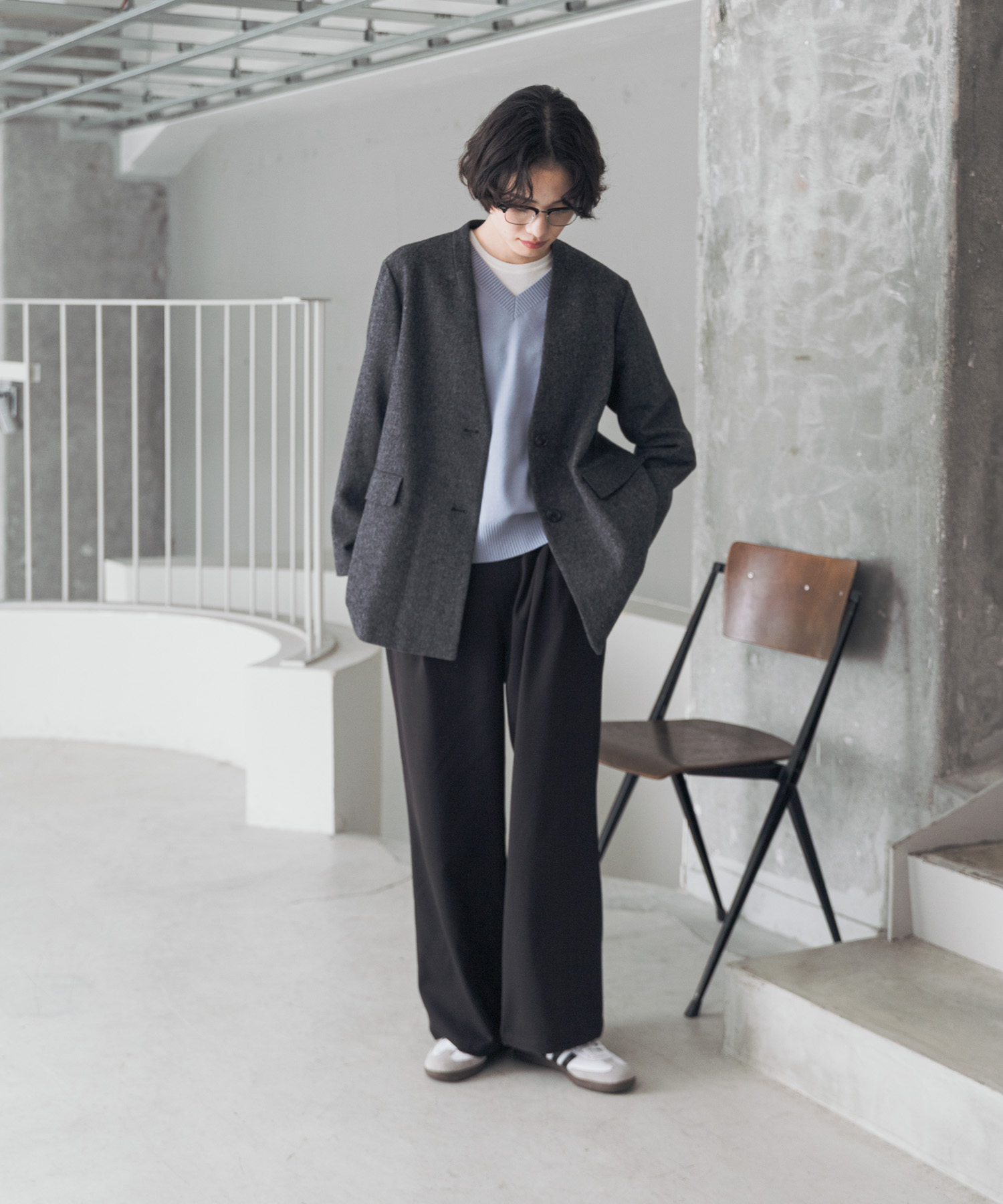 身長：169cm サイズ：L