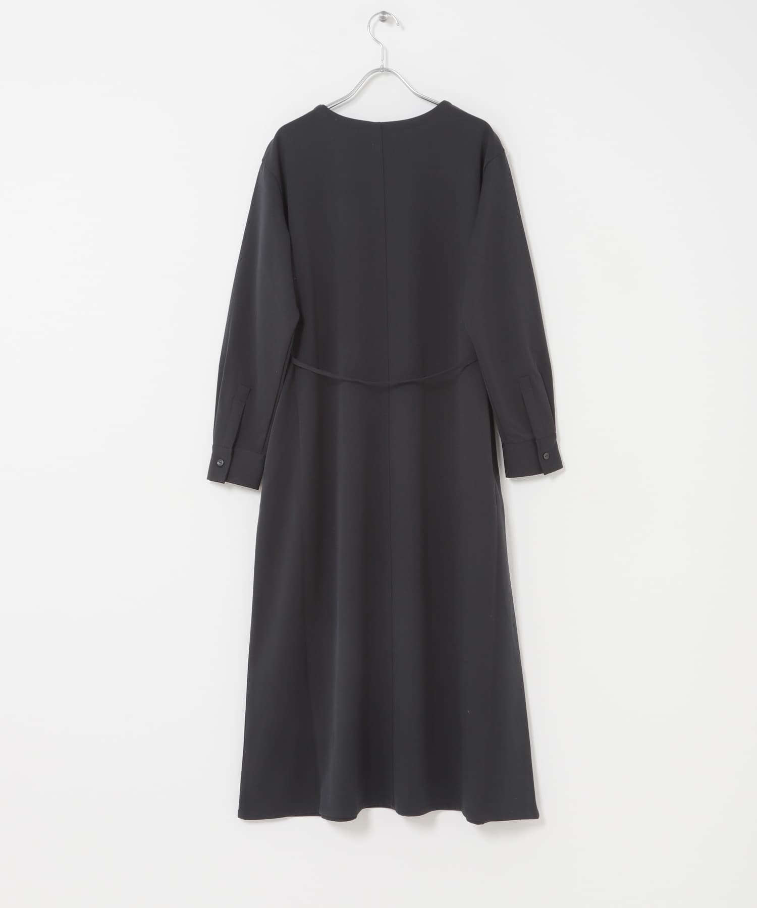 『UR TECH』完声ヘンリーネックワンピース CHARCOAL Free