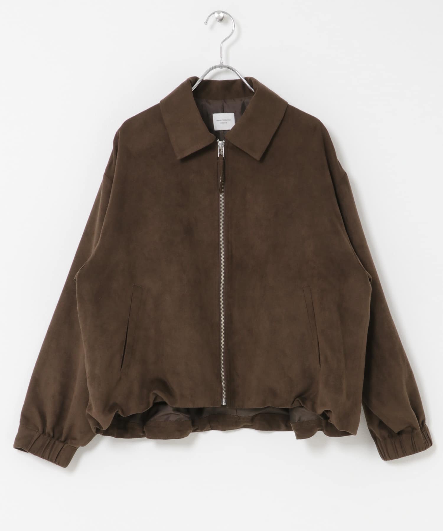 スウェードライクブルゾン BROWN Free