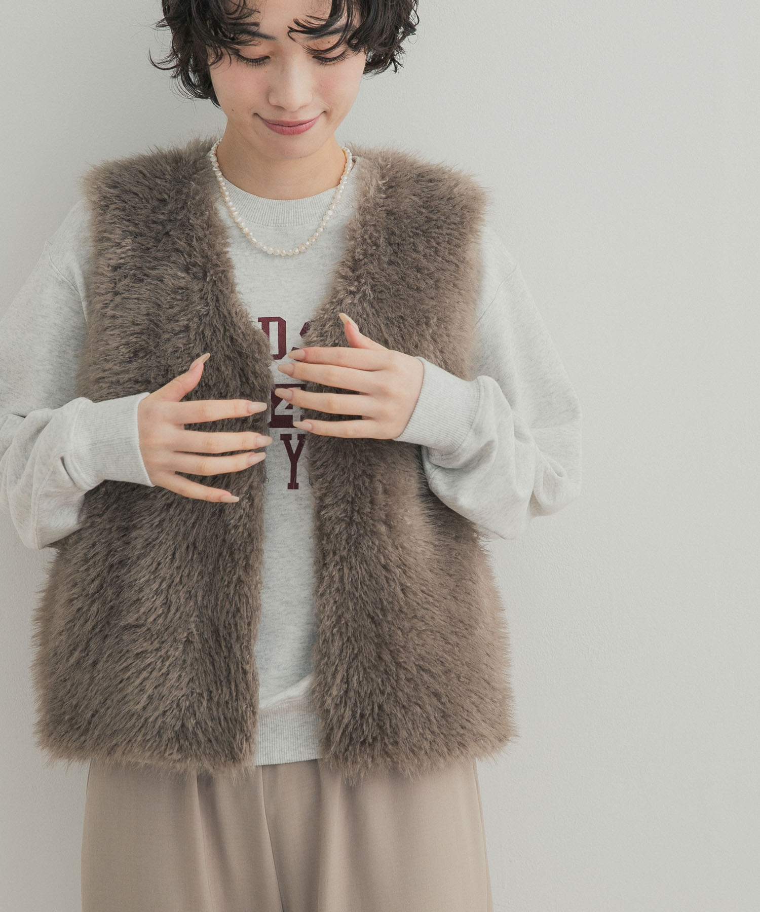 身長：169cm サイズ：Free
