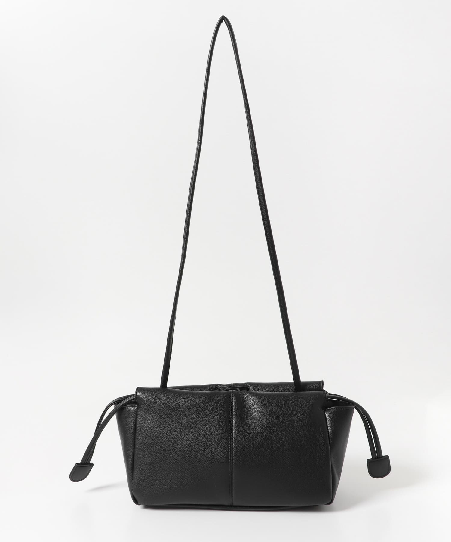 2way巾着ショルダー BLACK -