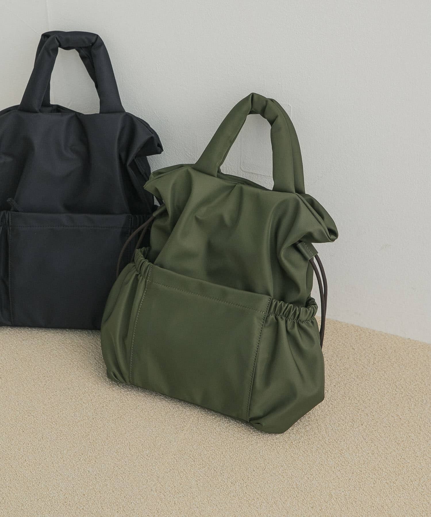 新品未開封　GACKT 軽量　ナイロンバッグ　トートバッグ ナイロンドロストトートバッグ(- KHAKI): バッグ｜URBAN RESEARCH公式