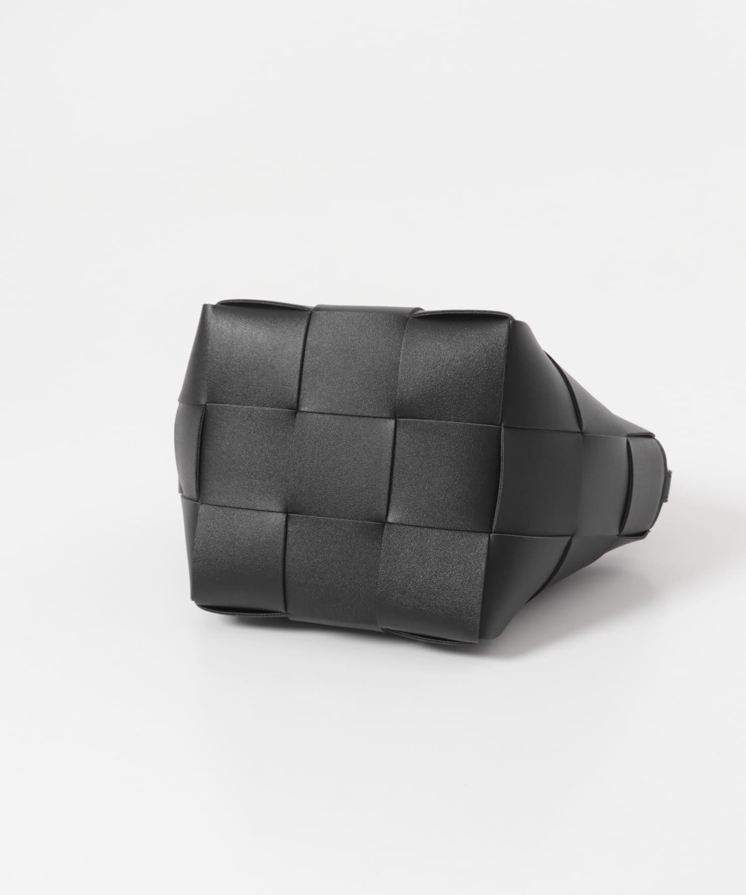 編み込み2WAYバッグ BLACK -
