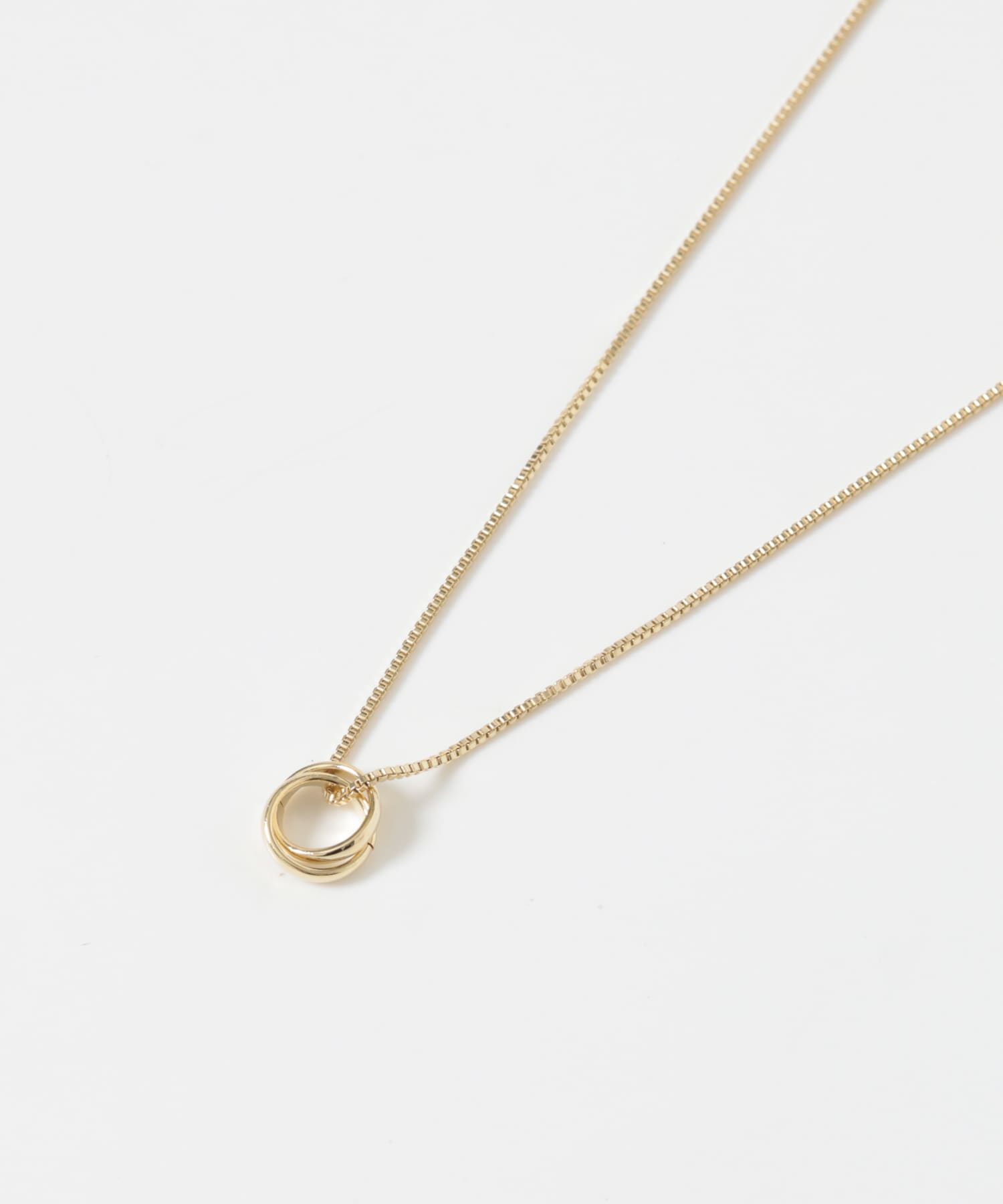 クリアトップ2wayスライドネックレス GOLD One