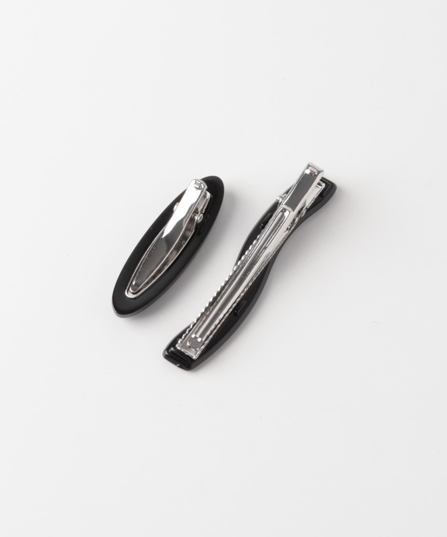 ウェーブオーバルペアクリップ BLACK One