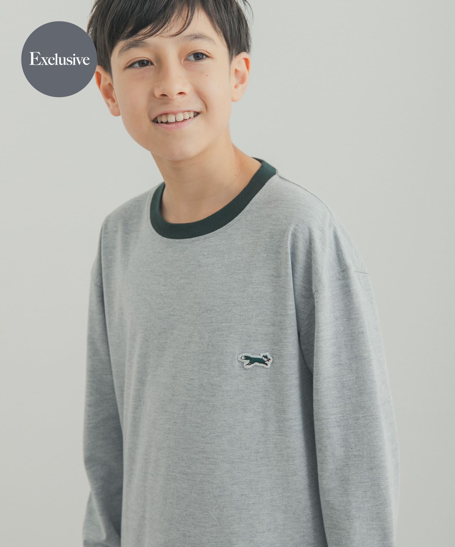 『150サイズ』『別注』PENNEYS×DOORS　THE FOX配色ロングスリーブTシャツ(KIDS)