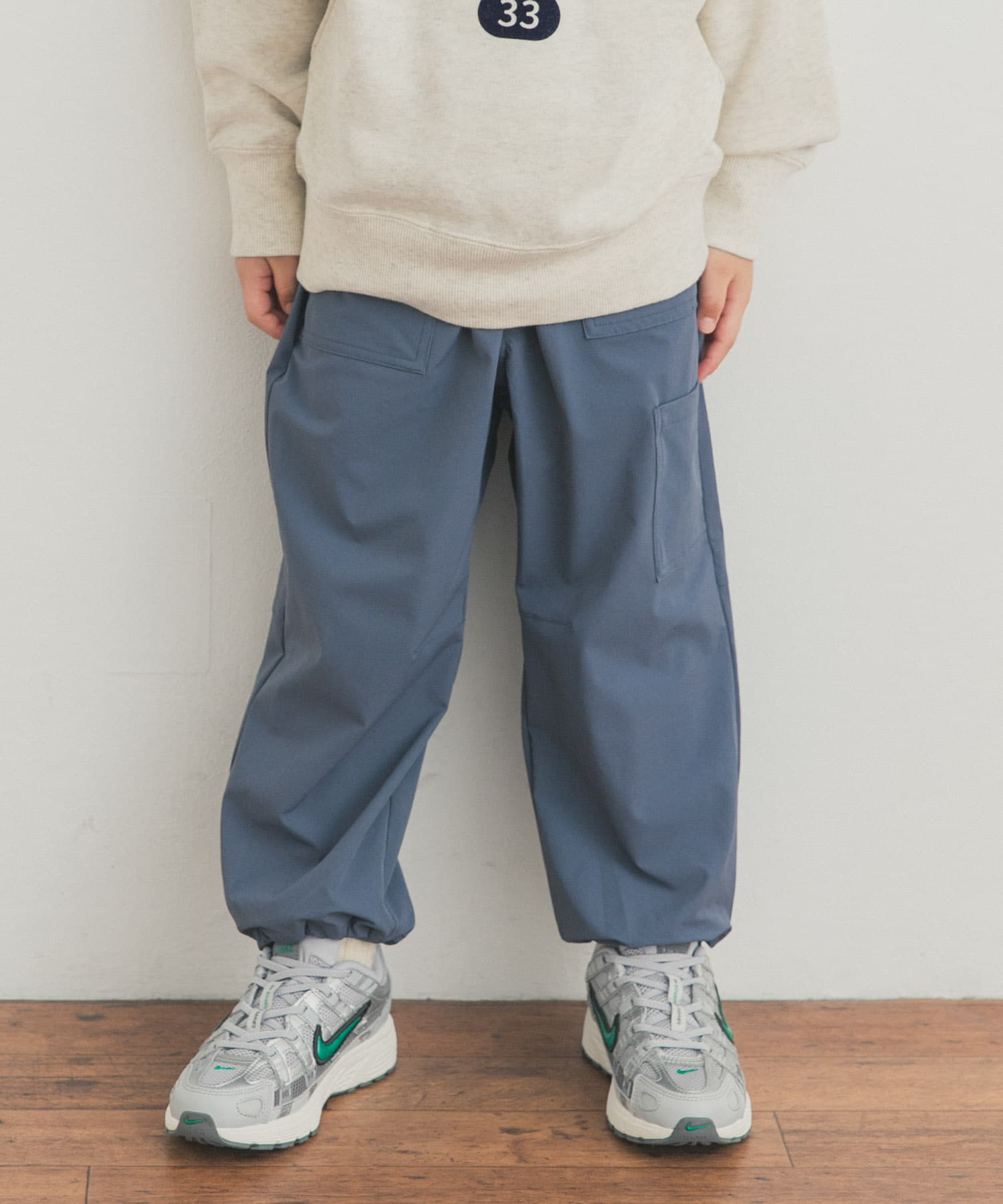 テックイージードロストカーゴパンツ(KIDS)(120(115-125) KHAKI