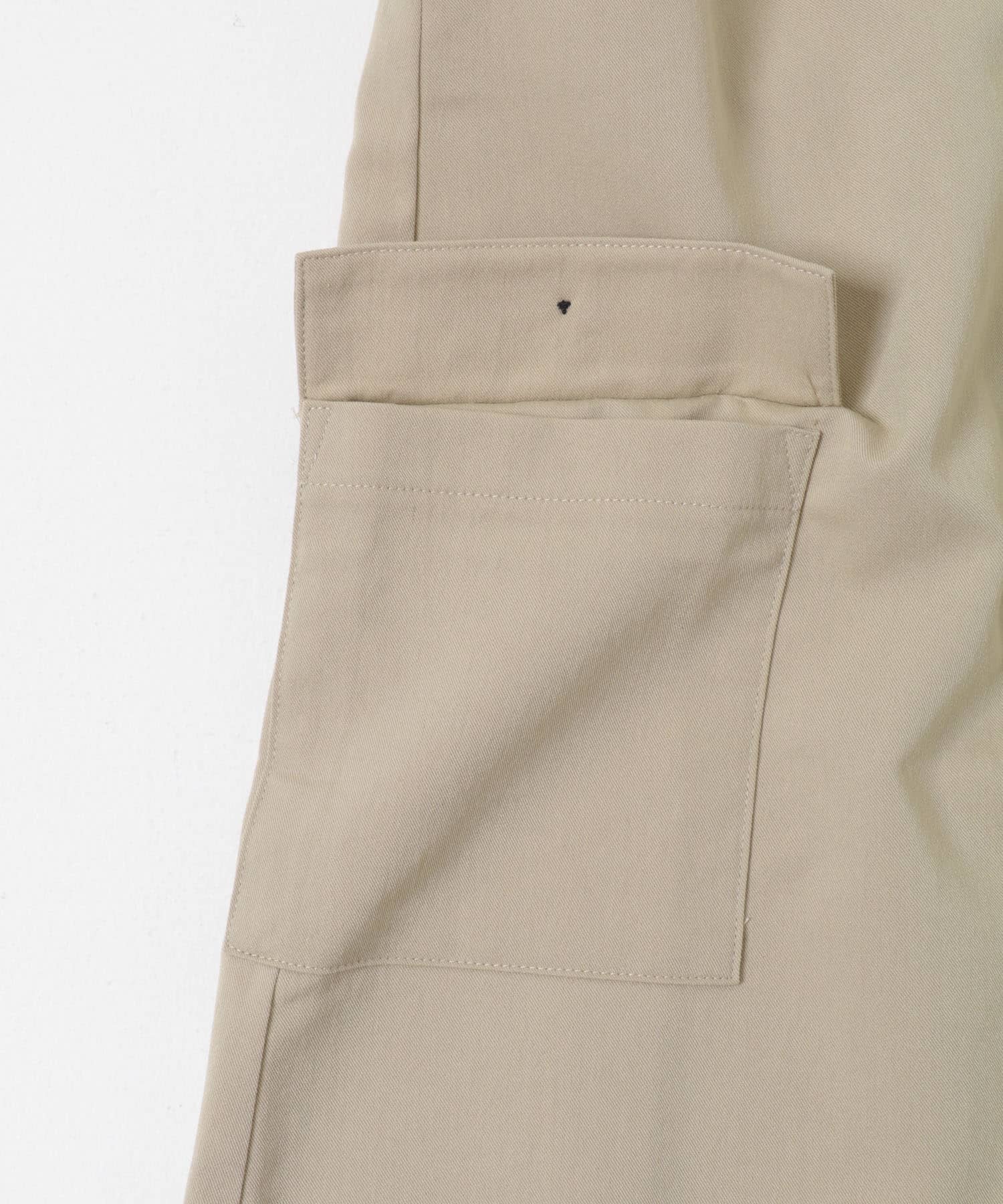 『150サイズ』配色釦ジャンスカ(KIDS) BEIGE 150(145-155)