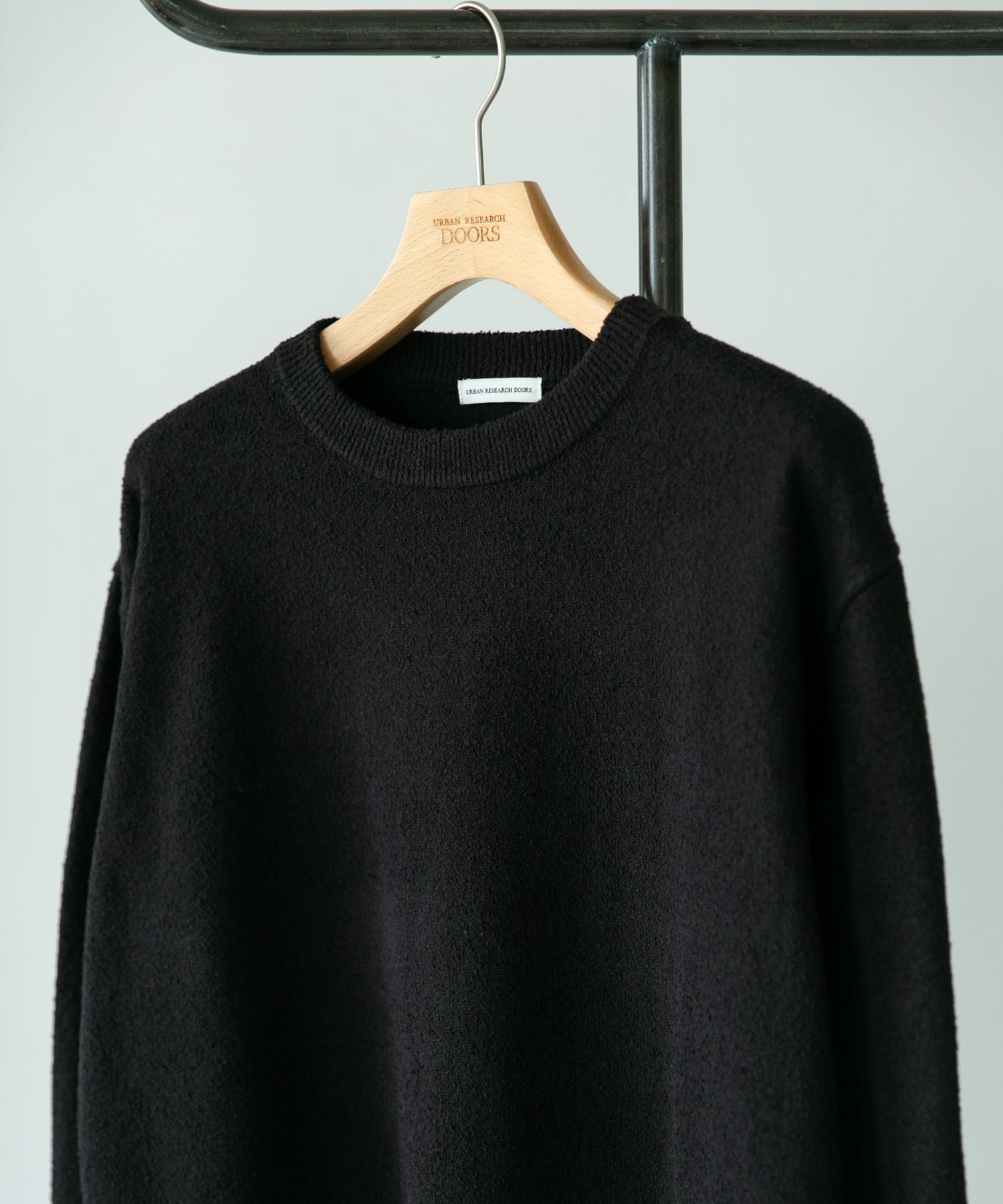 ミニブークレ クルーネックニット(M BLACK): トップス｜URBAN RESEARCH