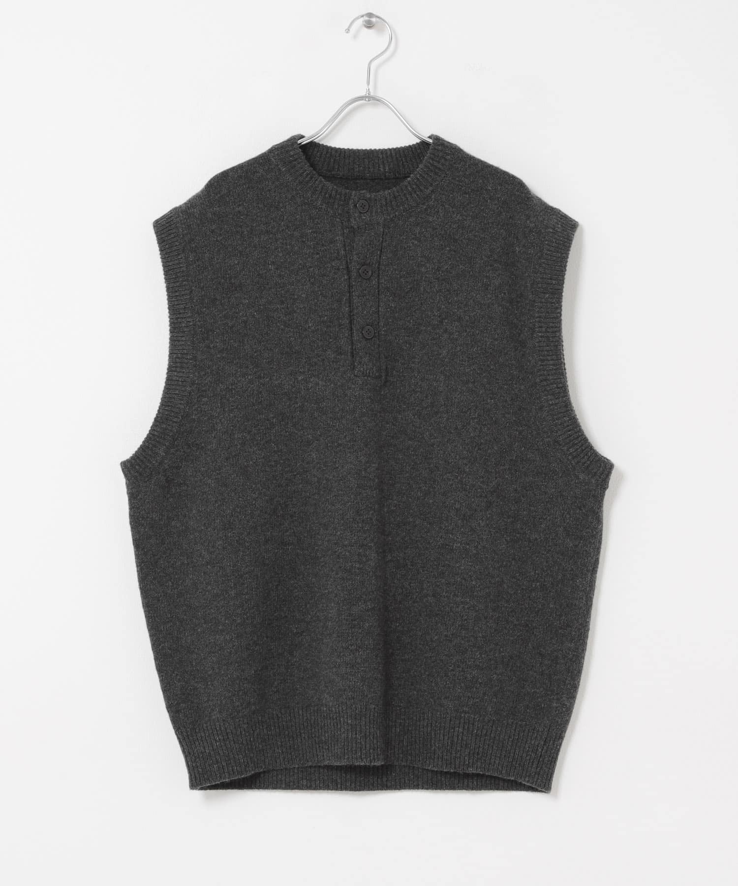 Lamb Wool Knit Vest