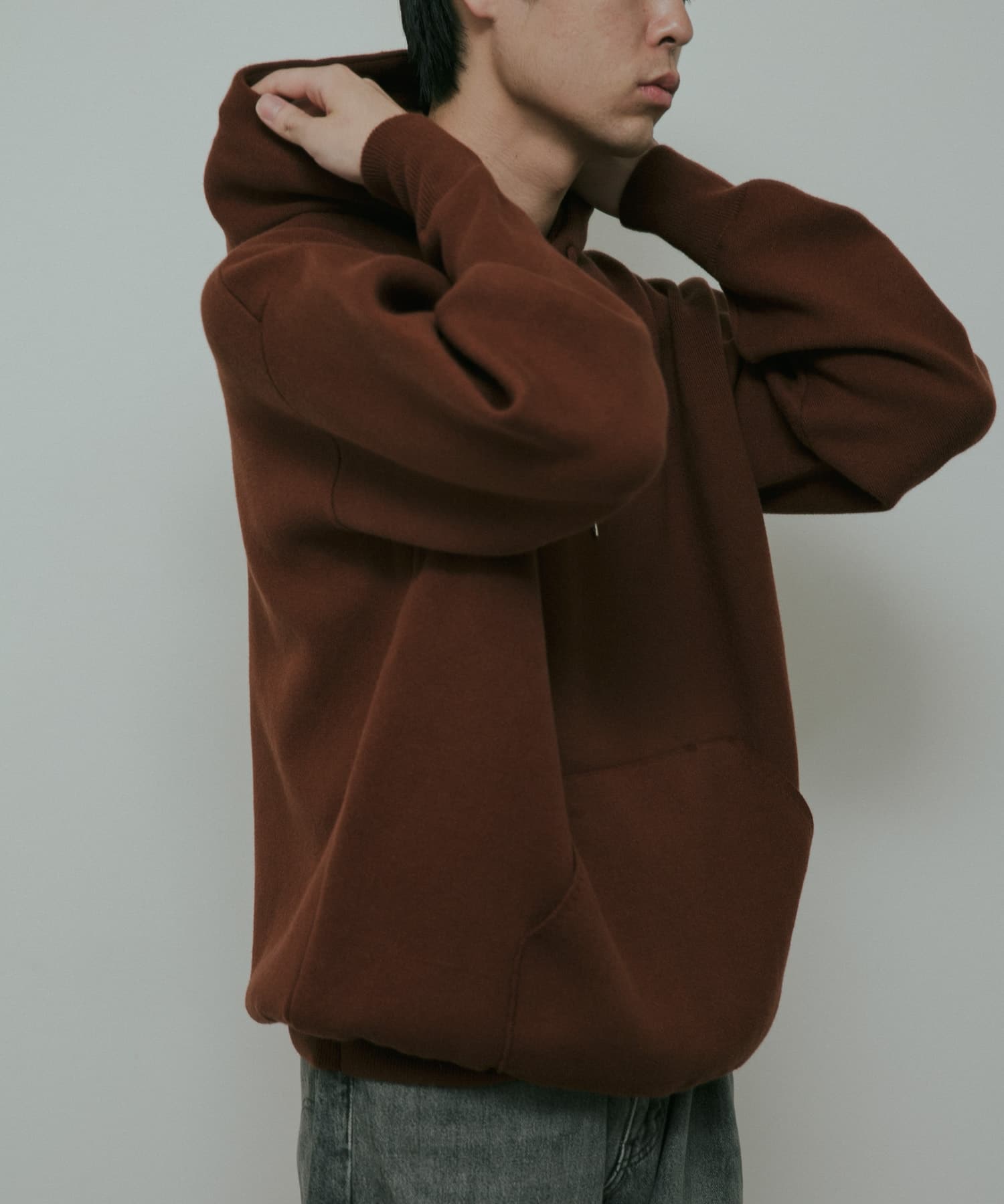 CottonCashmere KnitHoodie