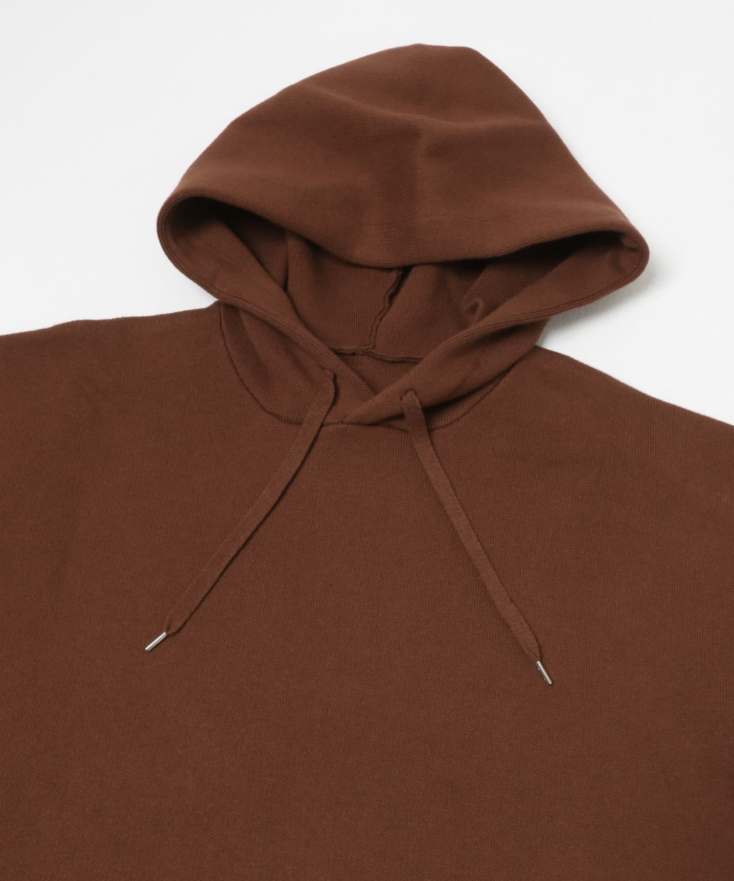 CottonCashmere KnitHoodie ORANGE M