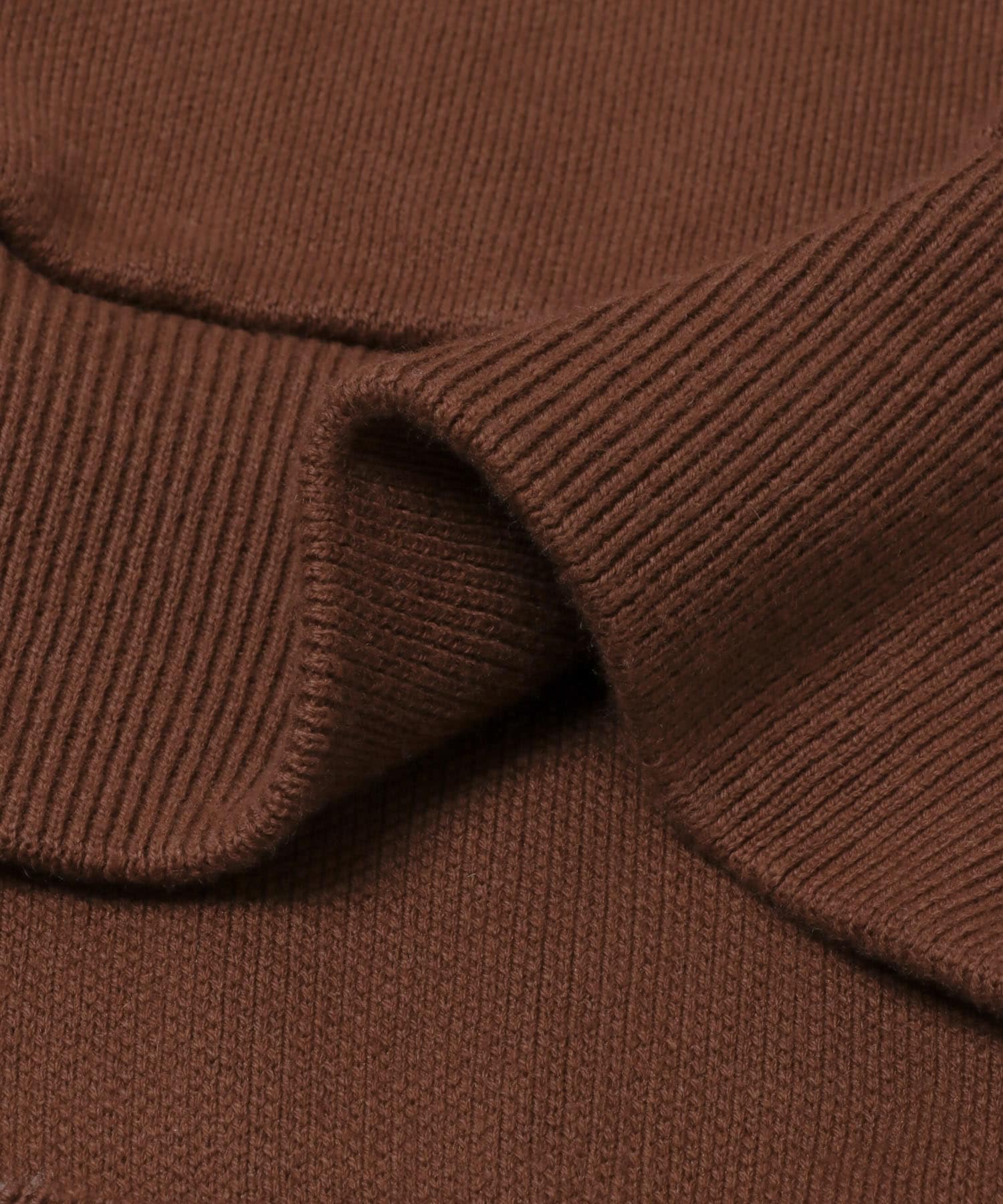 CottonCashmere KnitHoodie ORANGE M
