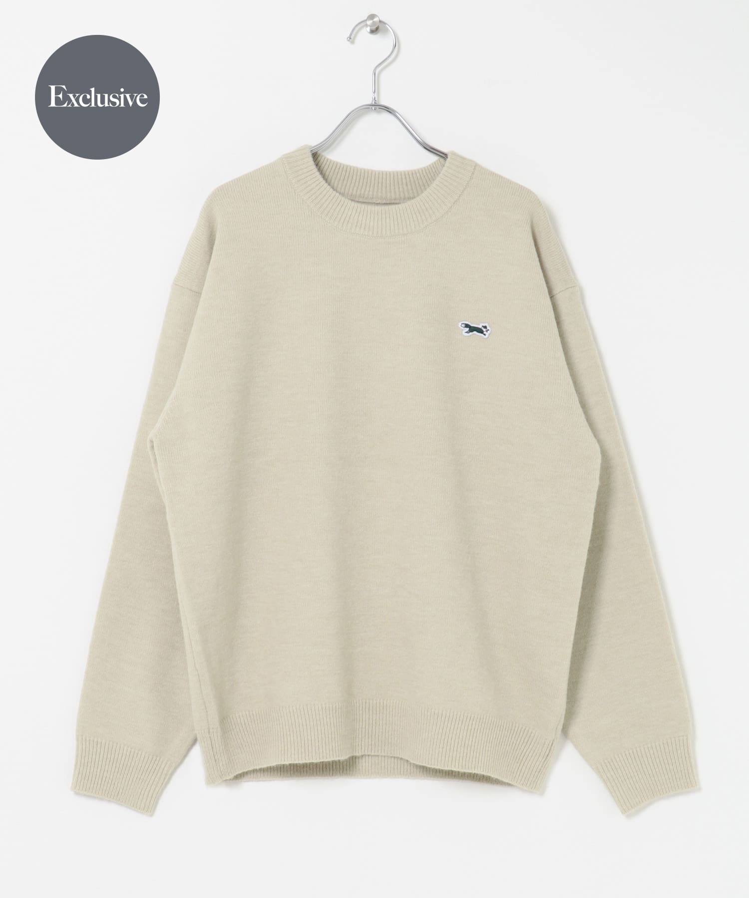 『別注』PENNEYS×DOORS　THE FOX クルーネック スフレニット