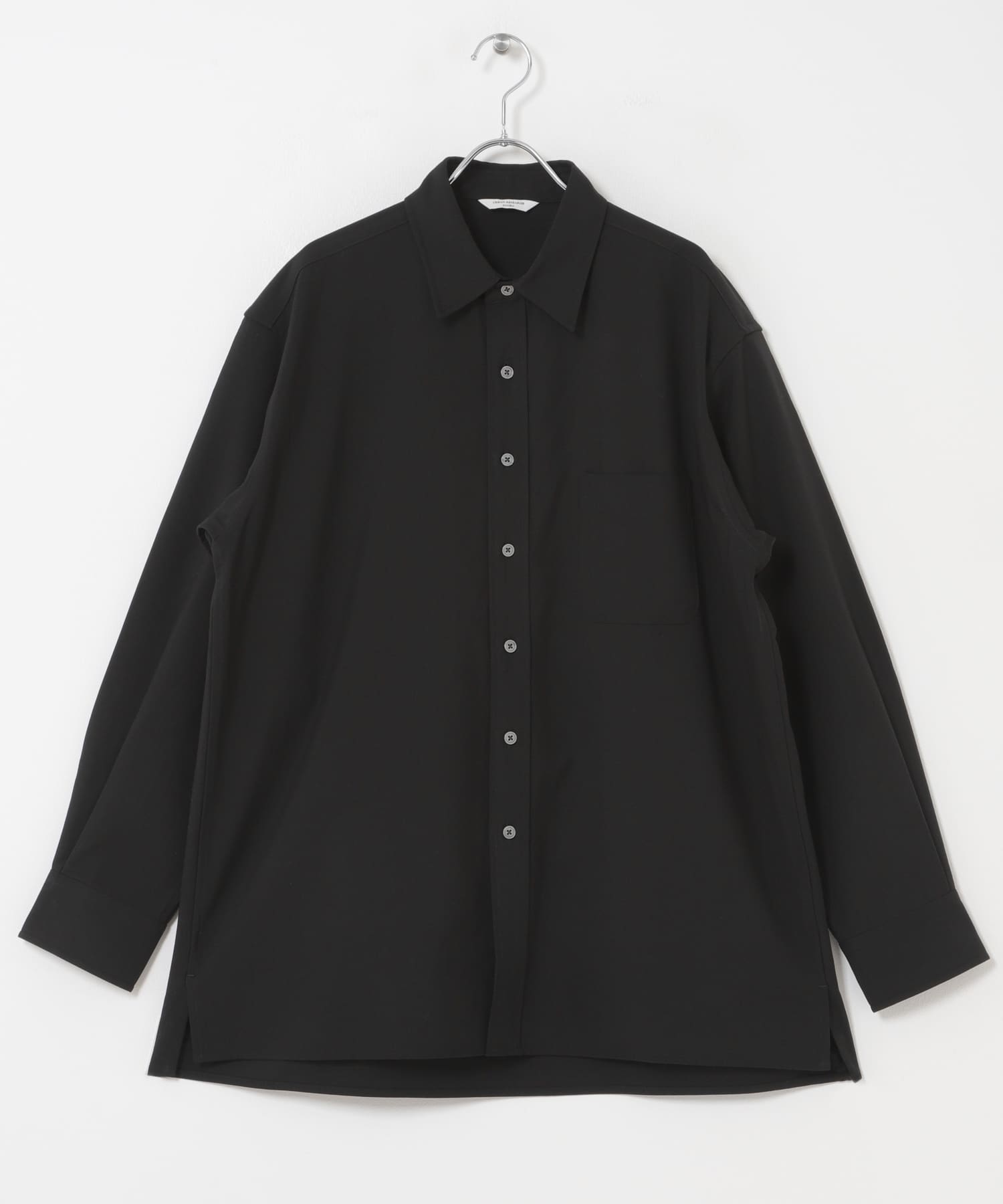 TW レギュラーカラーロングスリーブシャツ BLACK M
