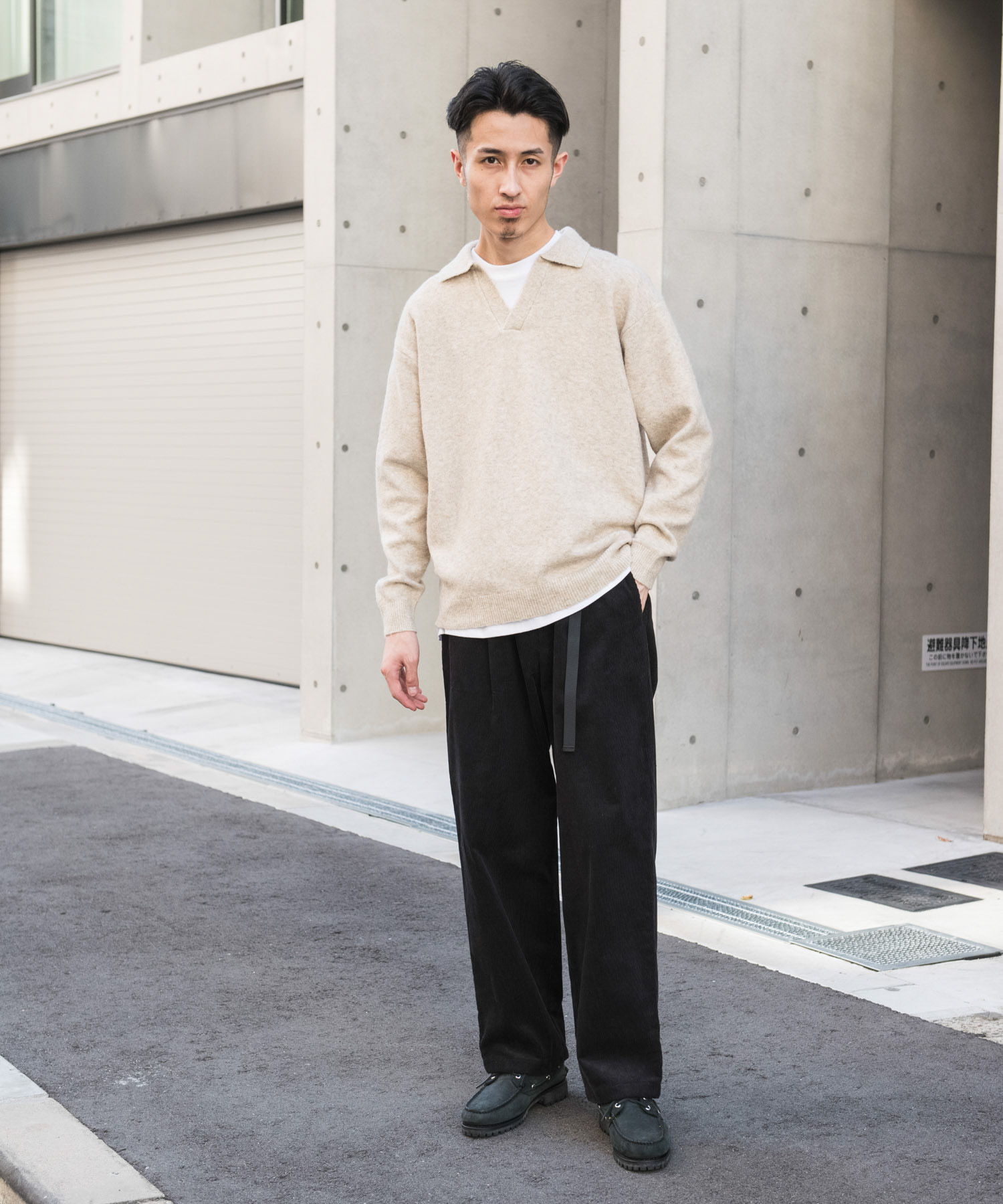 身長：180cm サイズ：L