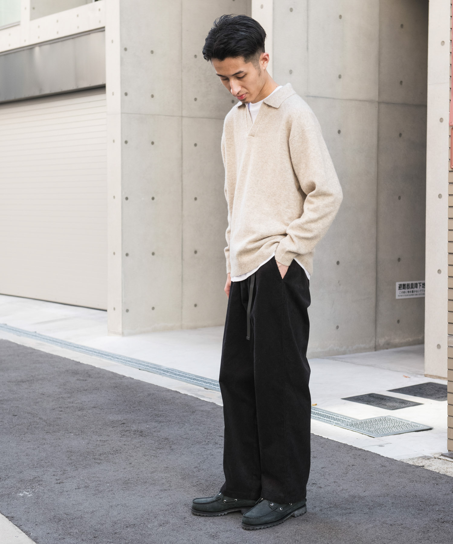 身長：180cm サイズ：L