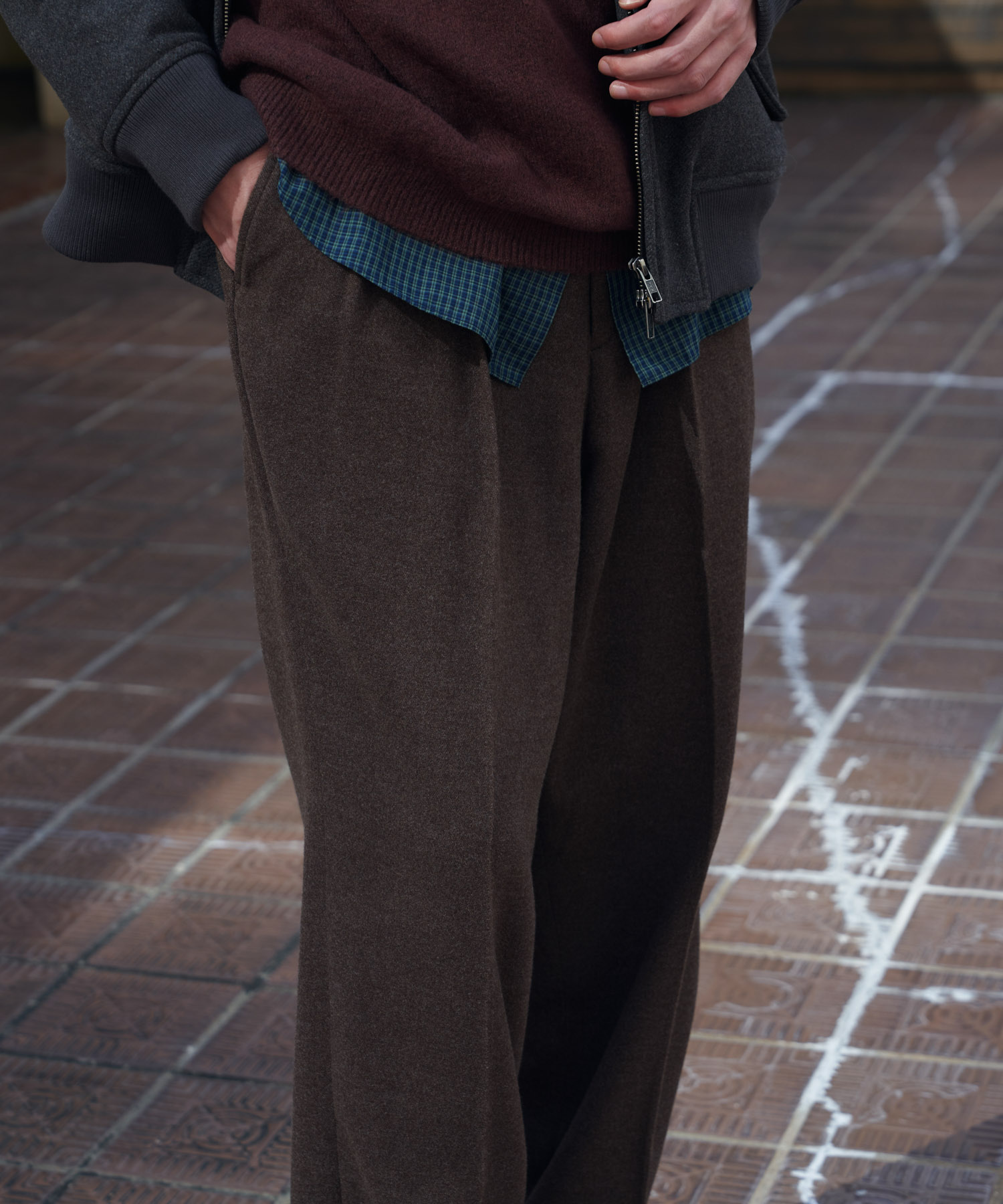 身長：180cm サイズ：L