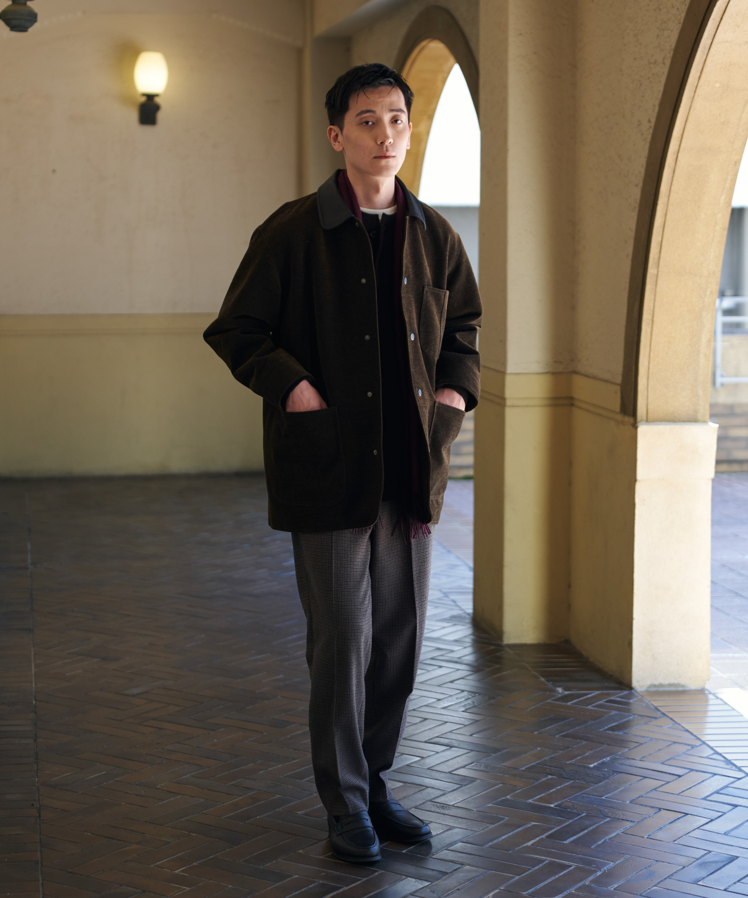 身長：180cm サイズ：L