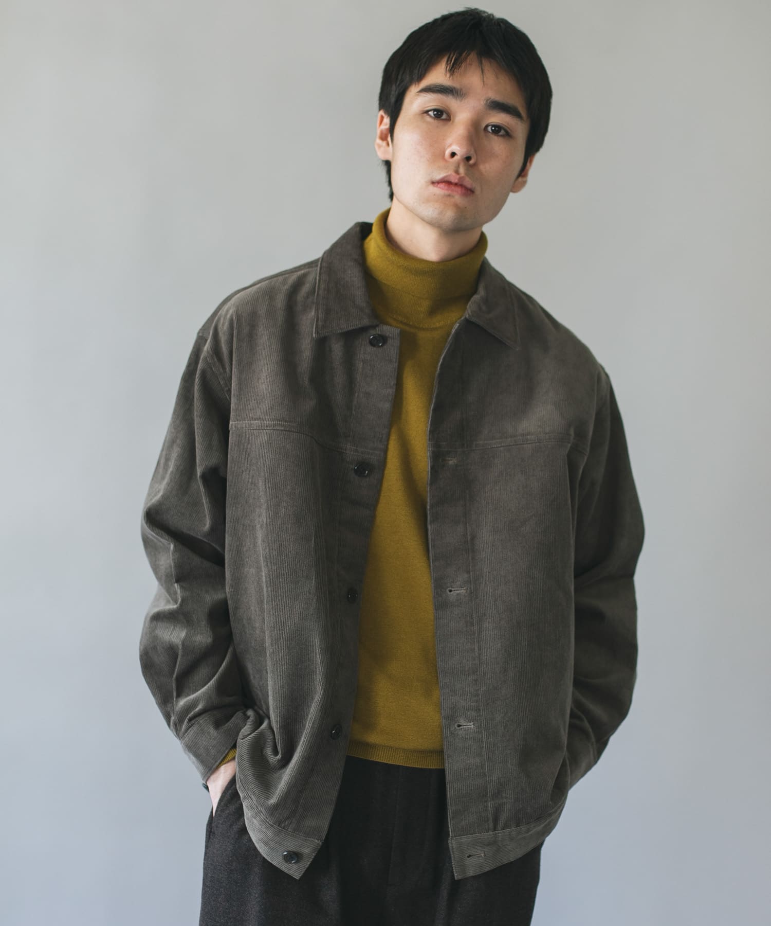 『XLサイズ/WEB限定』コーデュロイトラッカージャケット