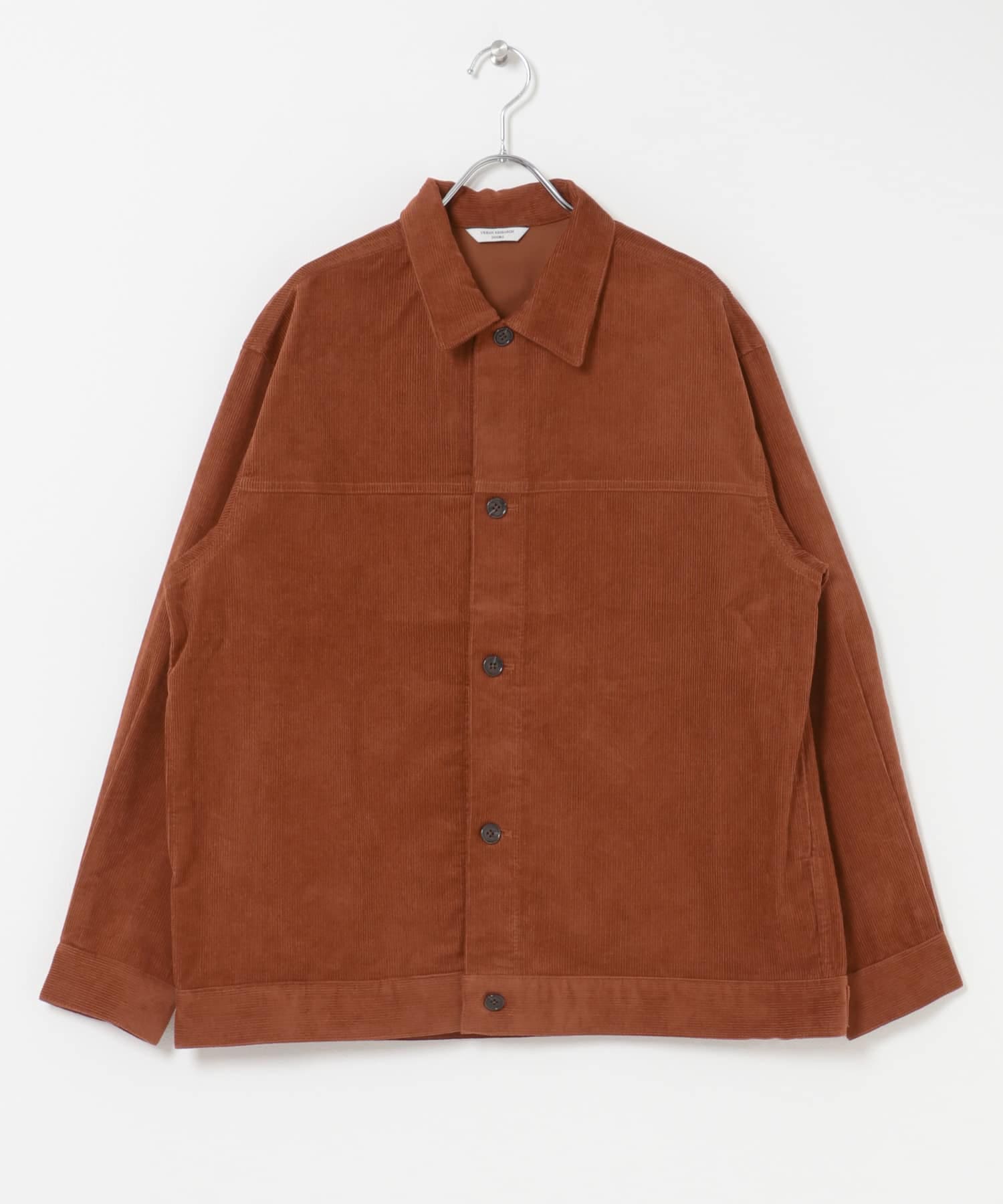 『XLサイズ/WEB限定』コーデュロイトラッカージャケット TERRACOTTA M