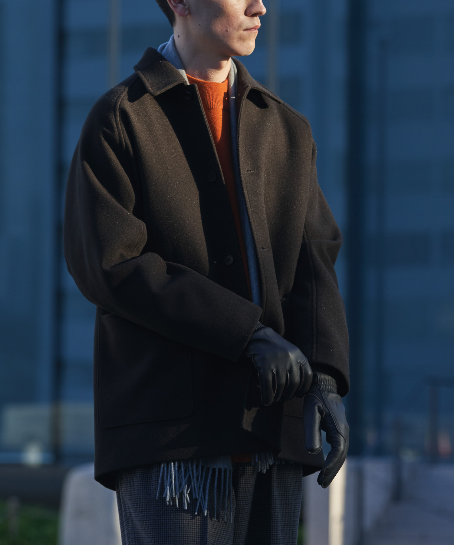 身長：180cm サイズ：L