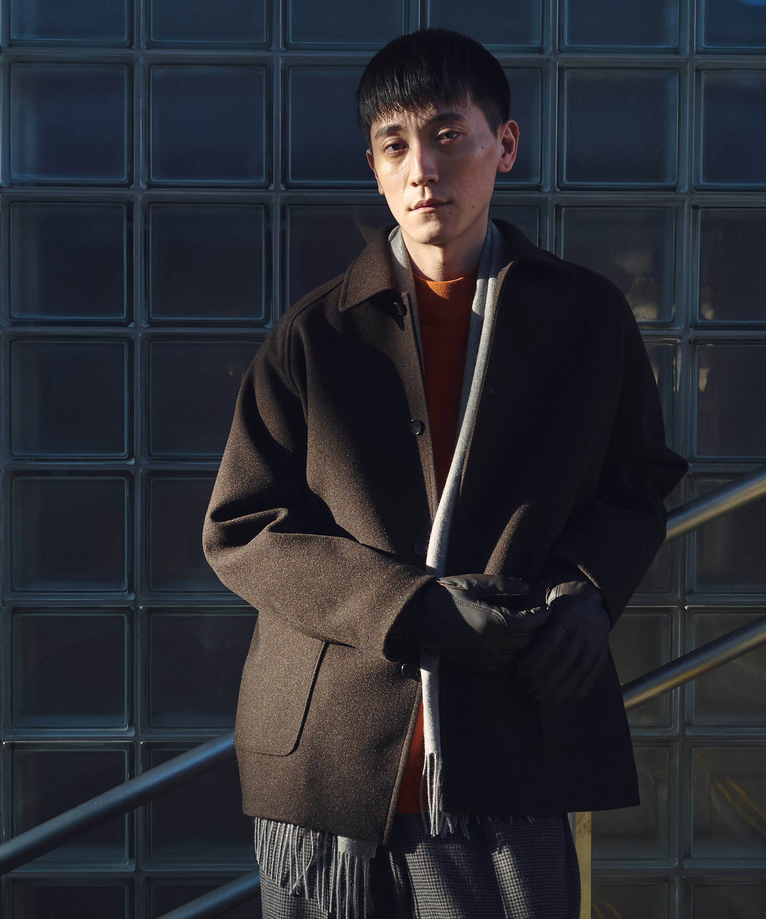 身長：180cm サイズ：L