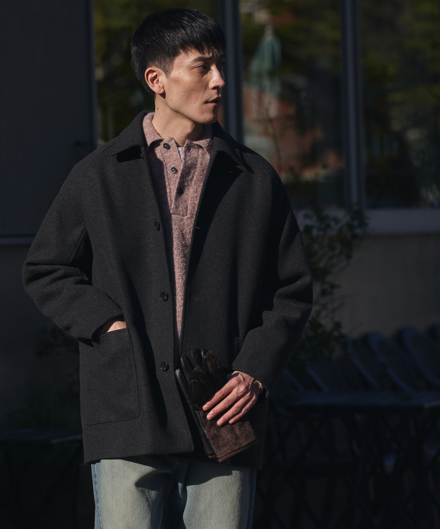 身長：180cm サイズ：L