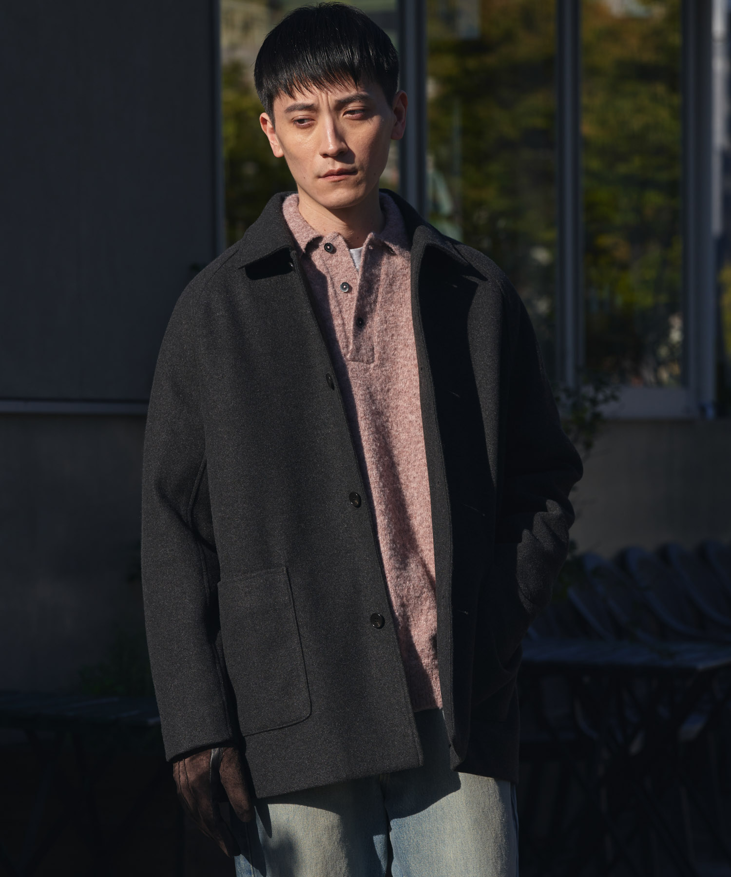 身長：180cm サイズ：L