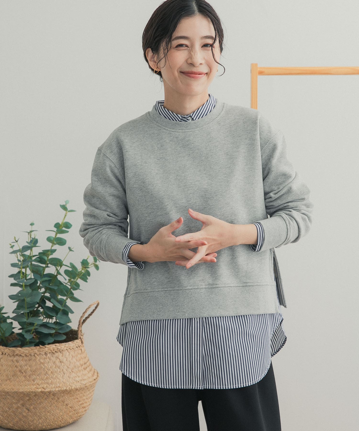 身長：162cm サイズ：Free