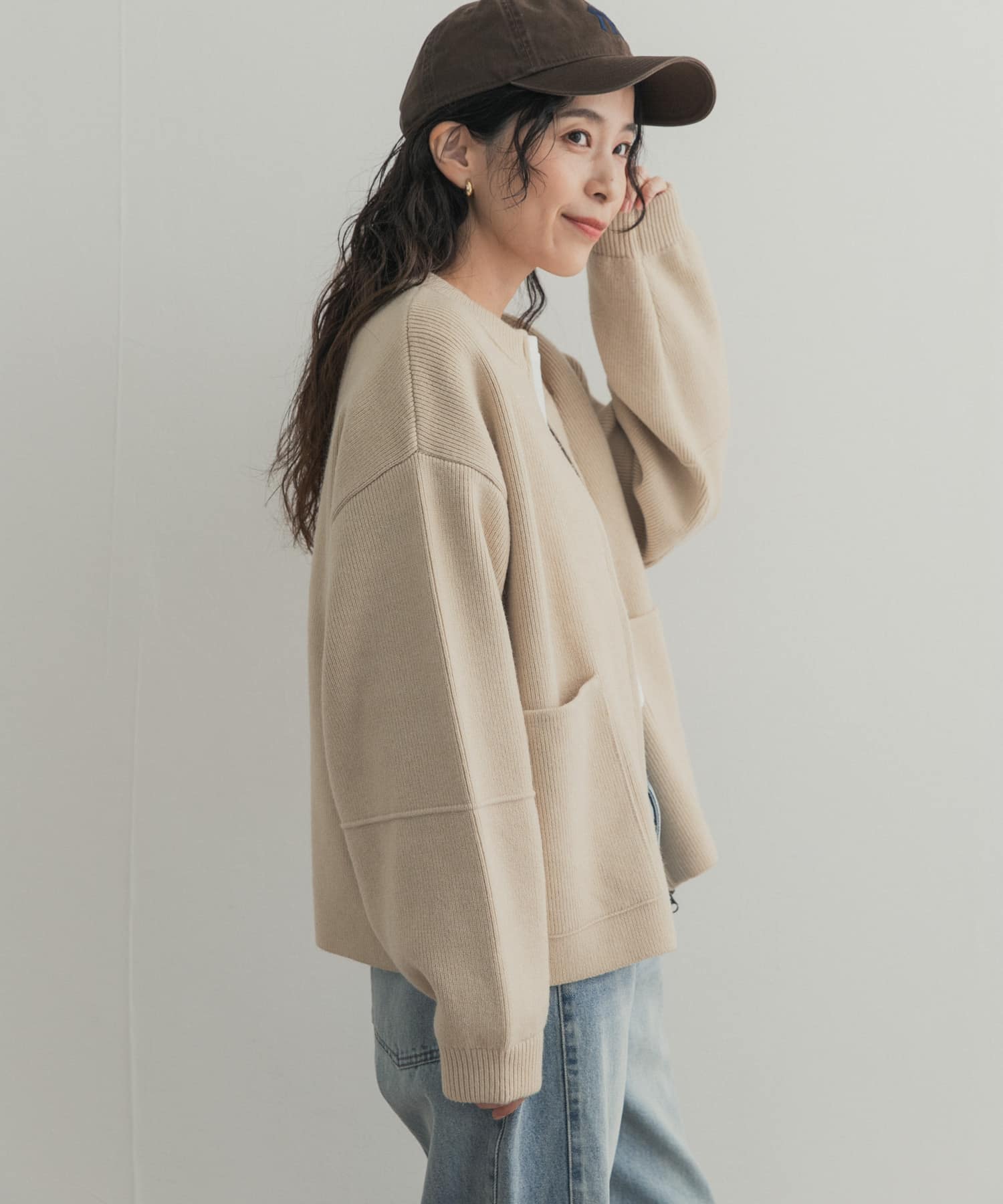 身長：162cm サイズ：Free