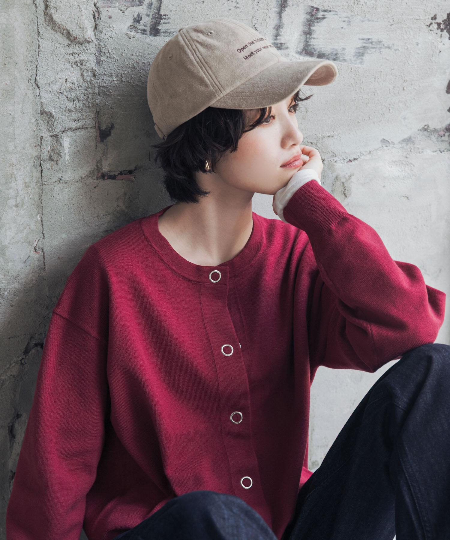 身長：169cm サイズ：Free