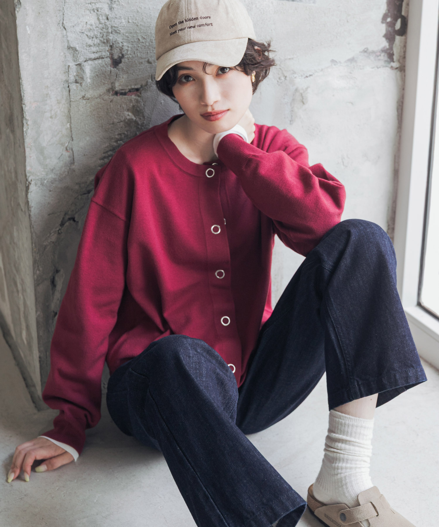 身長：169cm サイズ：Free