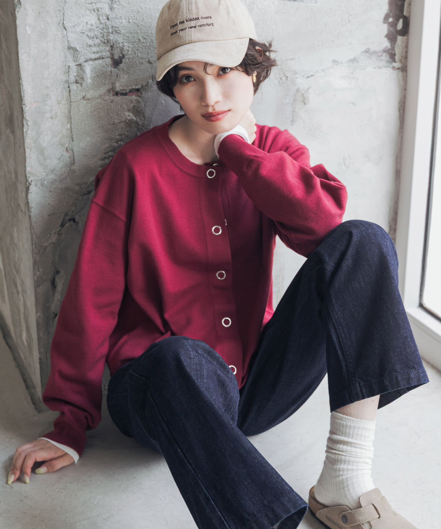 身長：169cm サイズ：Free