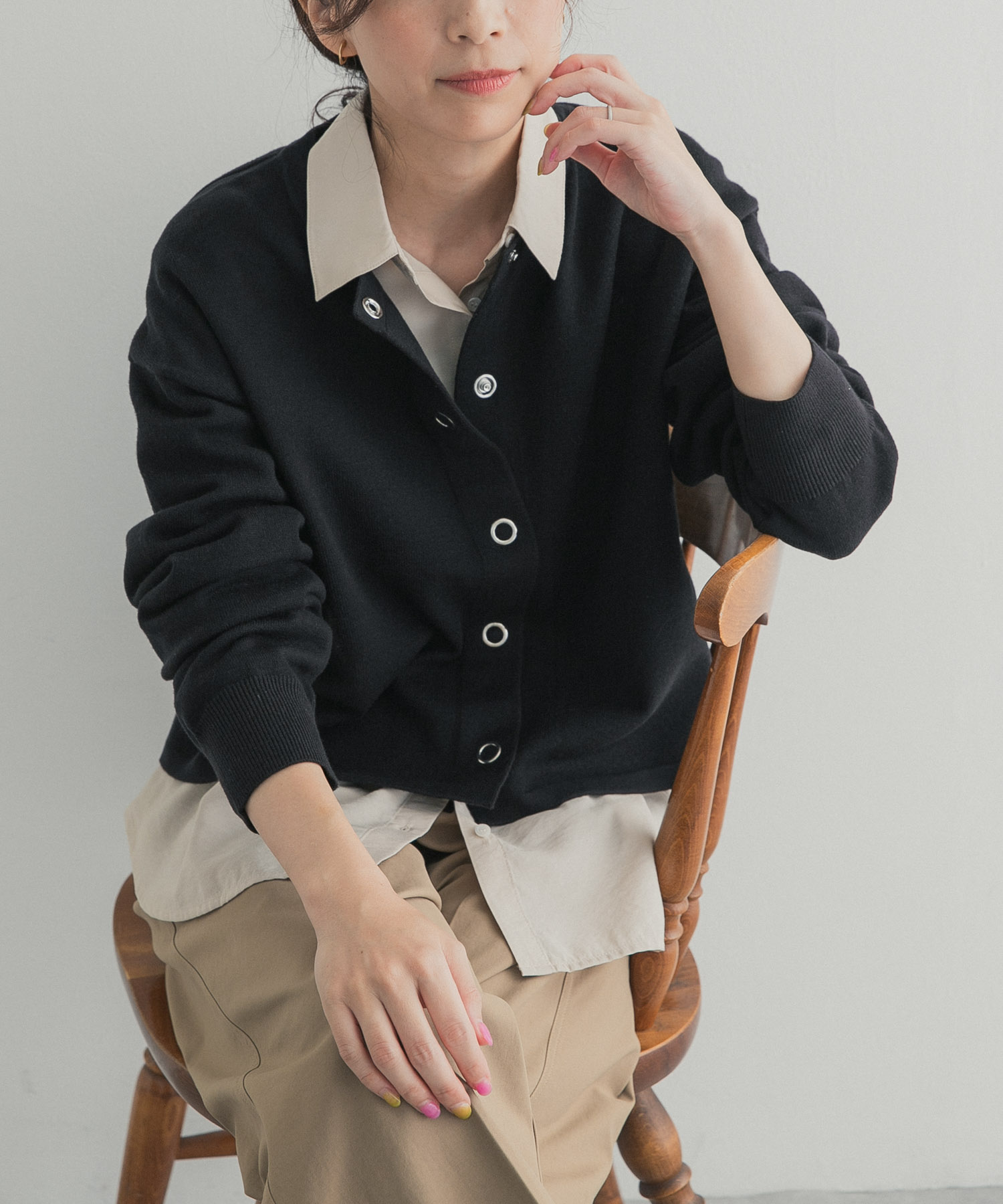 身長：162cm サイズ：Free