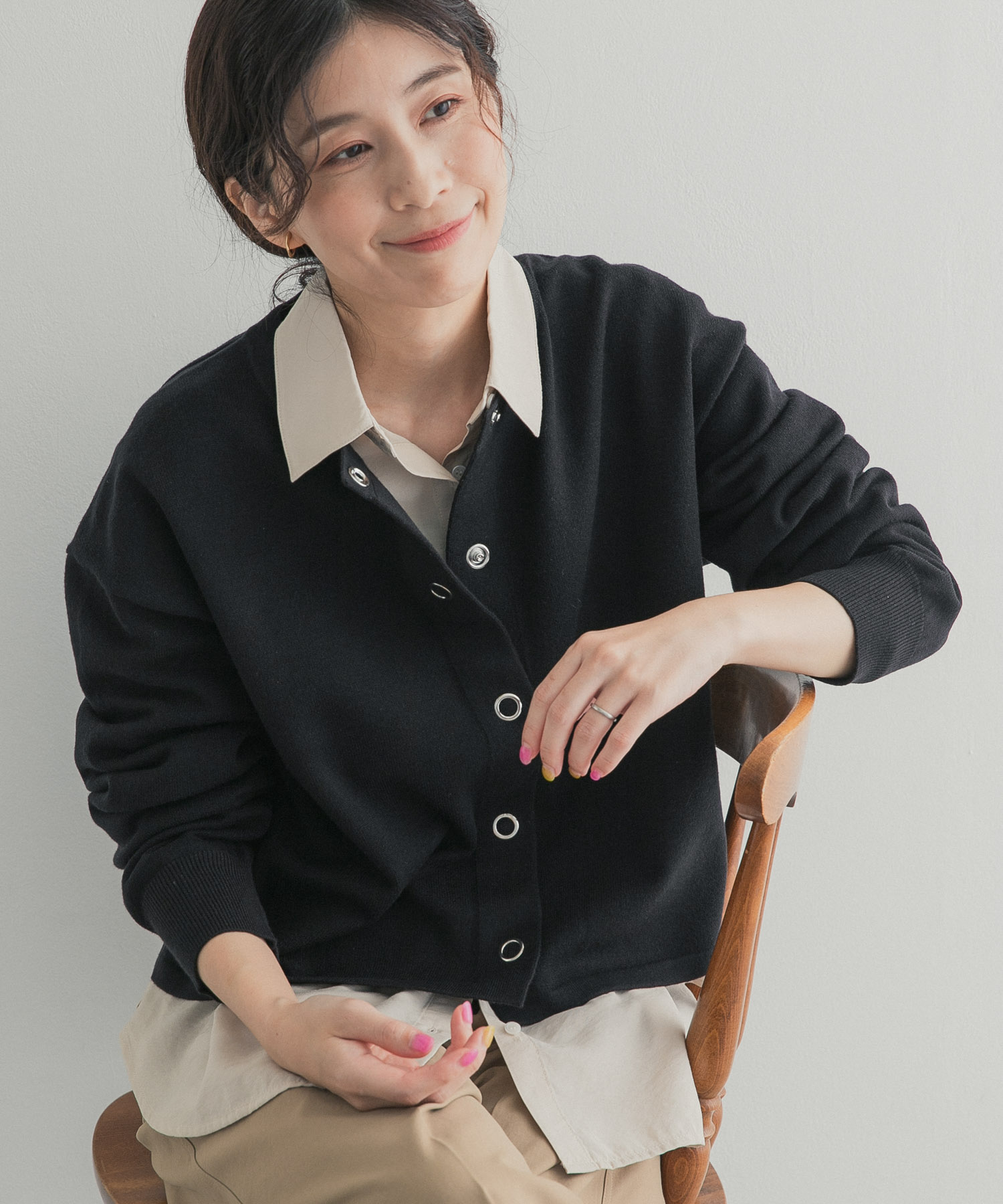 身長：162cm サイズ：Free