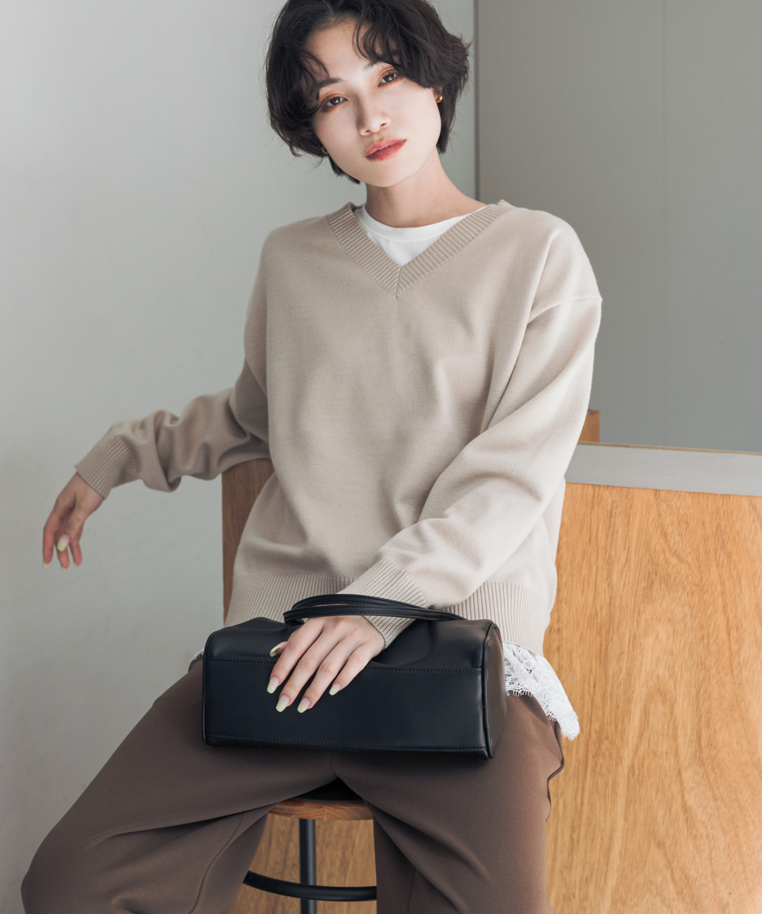 身長：169cm サイズ：Free
