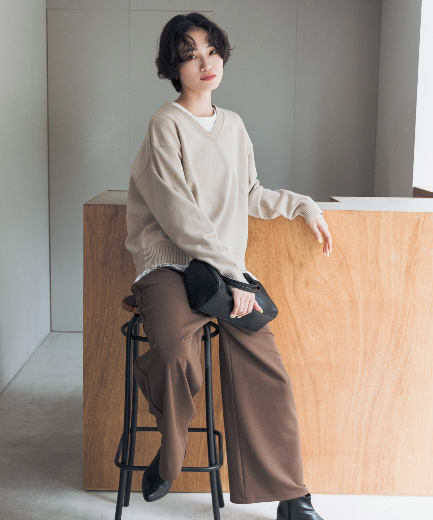 身長：169cm サイズ：Free